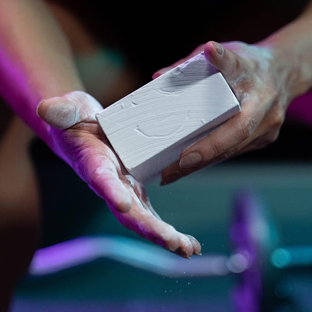 Magnesium Carbonate Gym Chalk - Blocks, Liquid, Powder Options for Sweatproof Grip in Workout, Weightlifting, Gymnastics, Rock Climbing