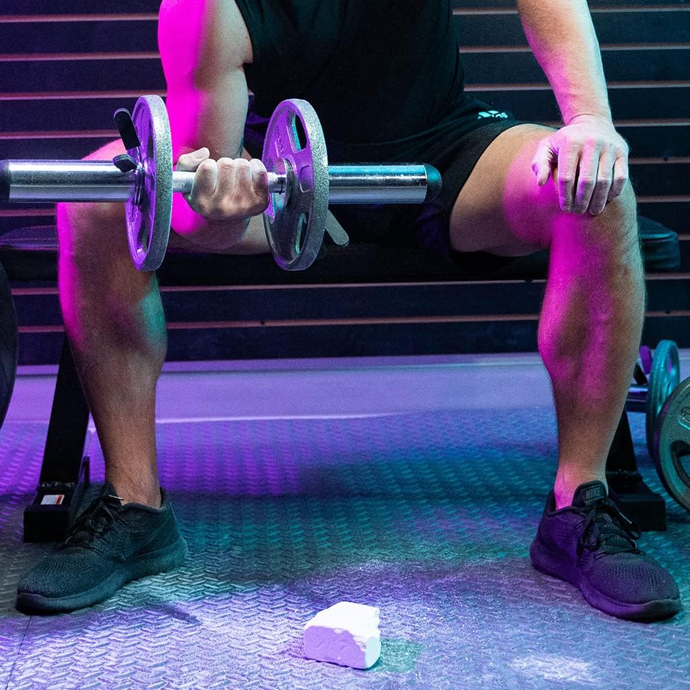 Magnesium Carbonate Gym Chalk - Blocks, Liquid, Powder Options for Sweatproof Grip in Workout, Weightlifting, Gymnastics, Rock Climbing