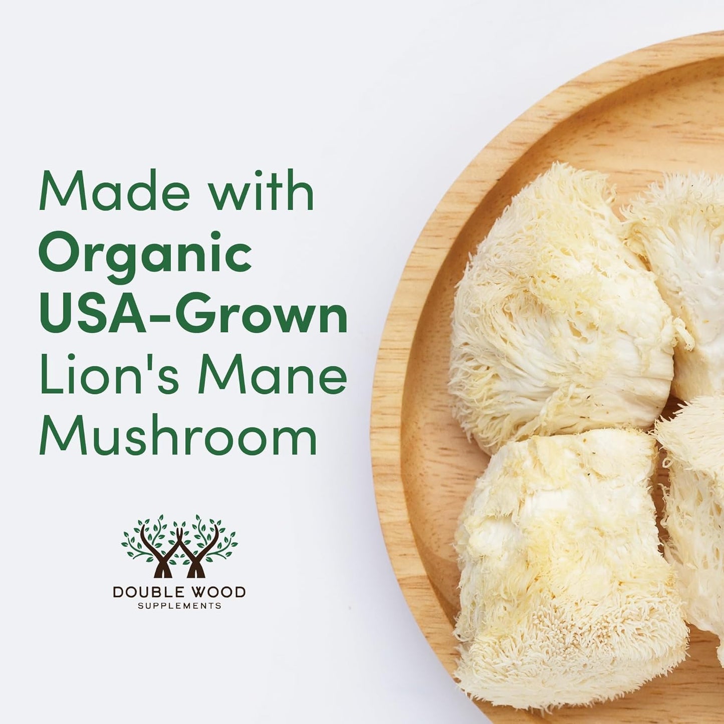 Magnesium Glycinate and Lion's Mane Supplement for Enhanced Health and Cognitive Support