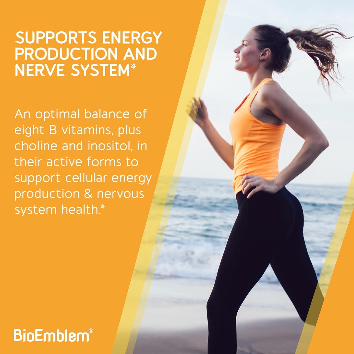 Magnesium Glycinate Supplement with Zinc and Vitamin B-Complex by BioEmblem