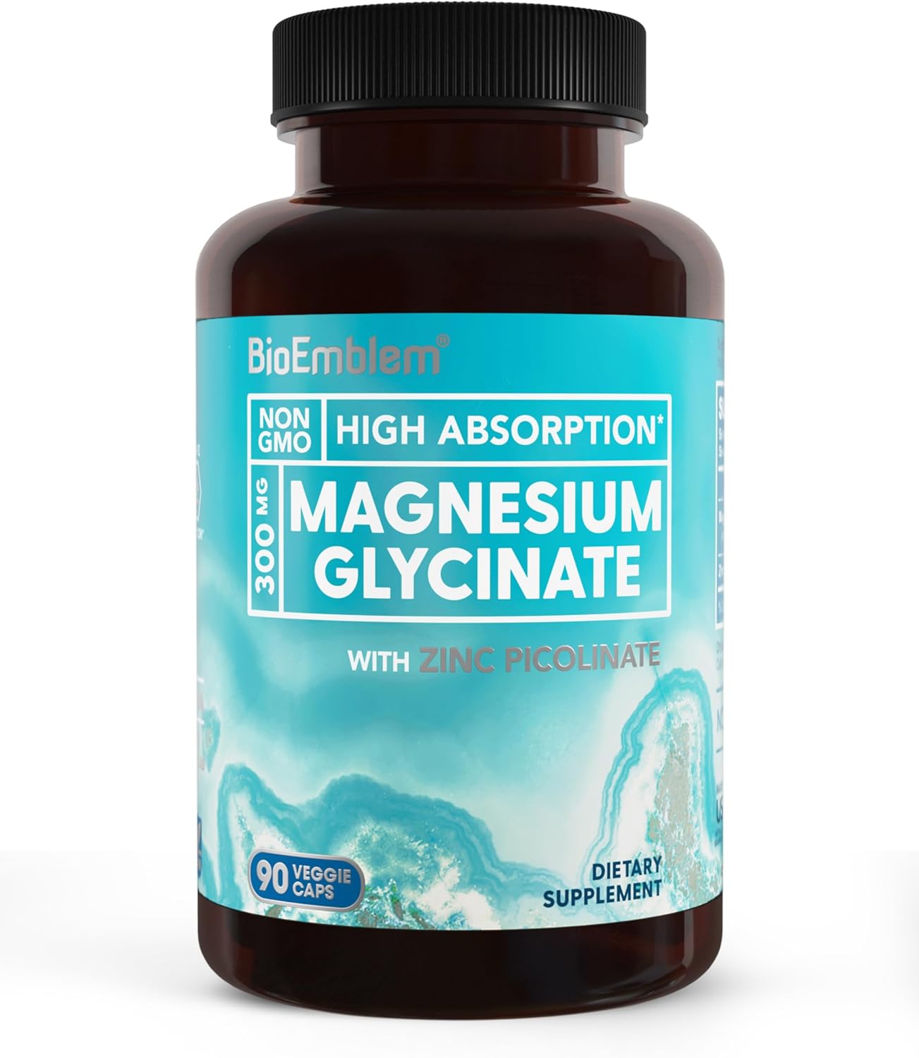 Magnesium Glycinate with Zinc + Women's Multivitamin by BioEmblem - Essential Nutrient Support for Women's Health
