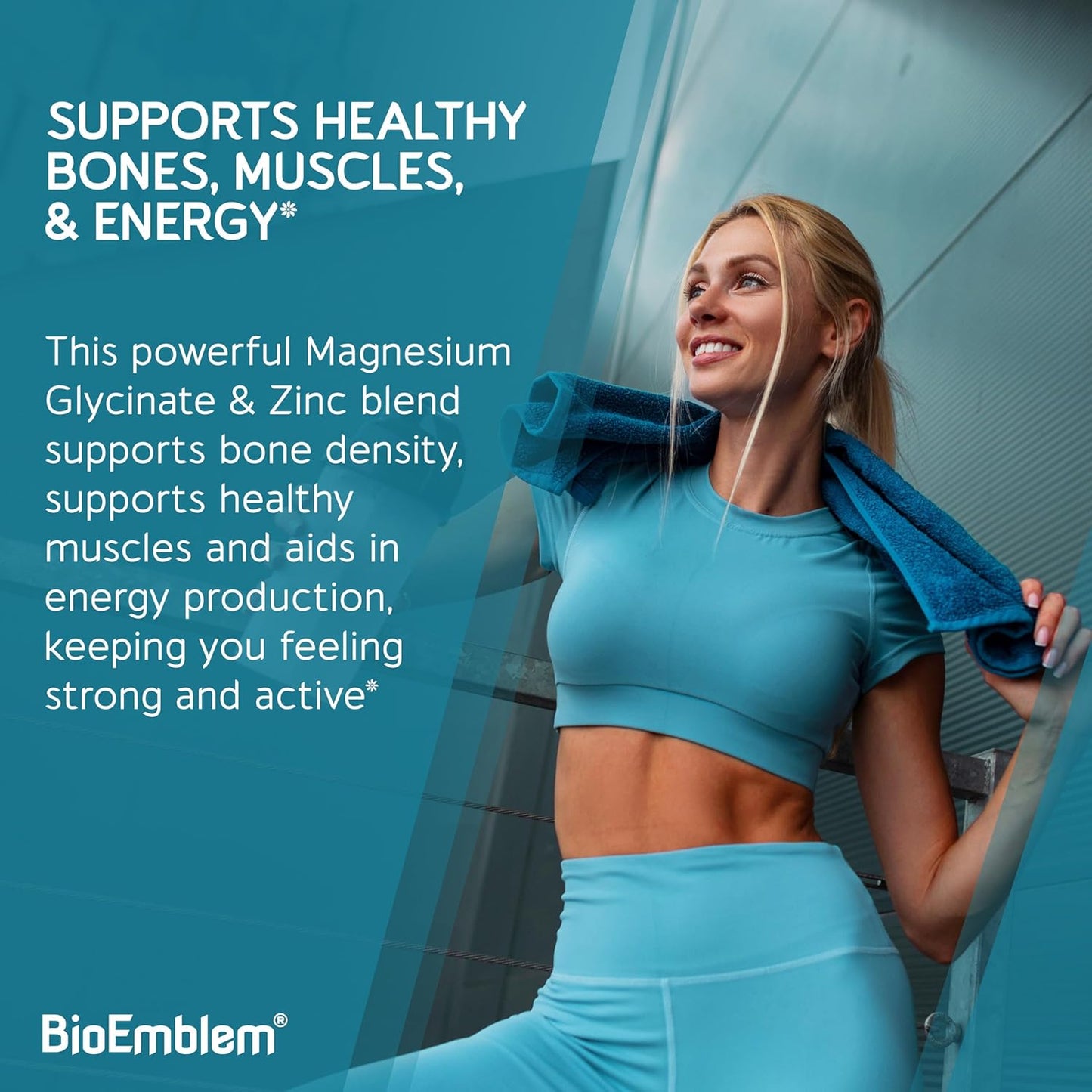 Magnesium Glycinate with Zinc + Women's Multivitamin by BioEmblem - Essential Nutrient Support for Women's Health
