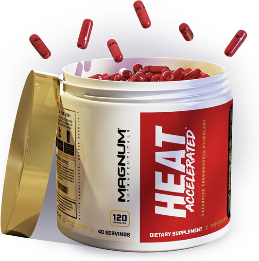 Magnum Nutraceuticals Heat Accelerated Supplement - 120 Capsules