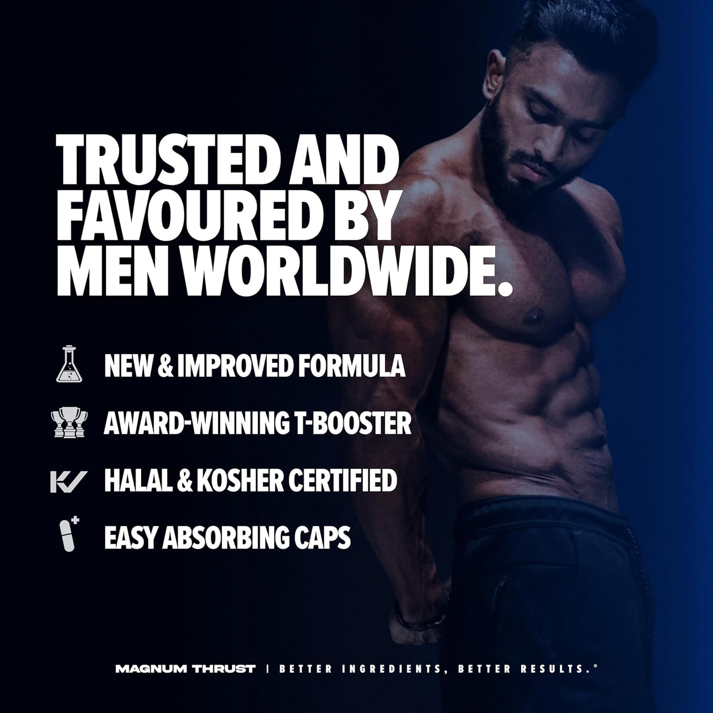 Magnum Nutraceuticals Thrust Supplement - 120 Capsules for Enhanced Performance and Stamina