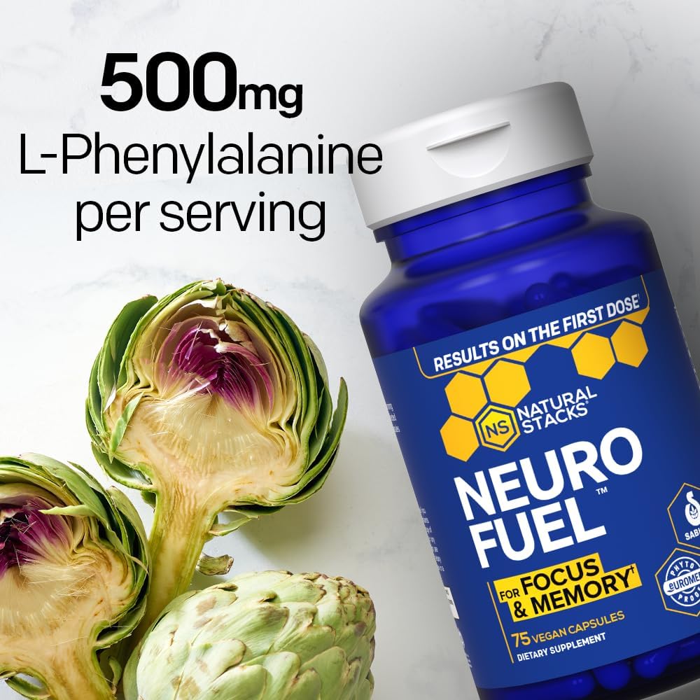MagTech Magnesium Lemonade & NeuroFuel Nootropic Bundle - Supports Relaxation, Brain Health, and Focus - 45 Servings