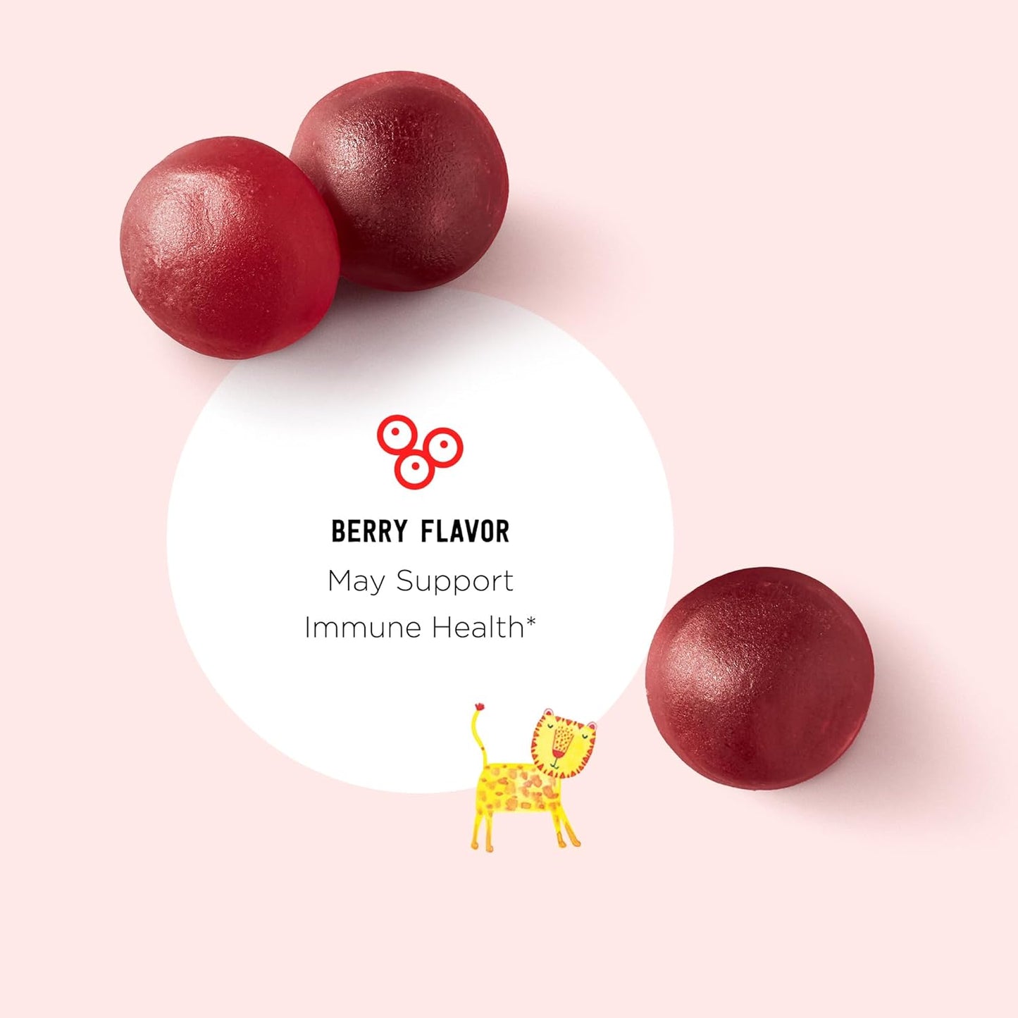 Mama Bear Vegan Probiotic Gummies - Berry Flavor, 60 Gummies/Pack, 1 Billion CFU, Pack of 2 - BoostGo Australia