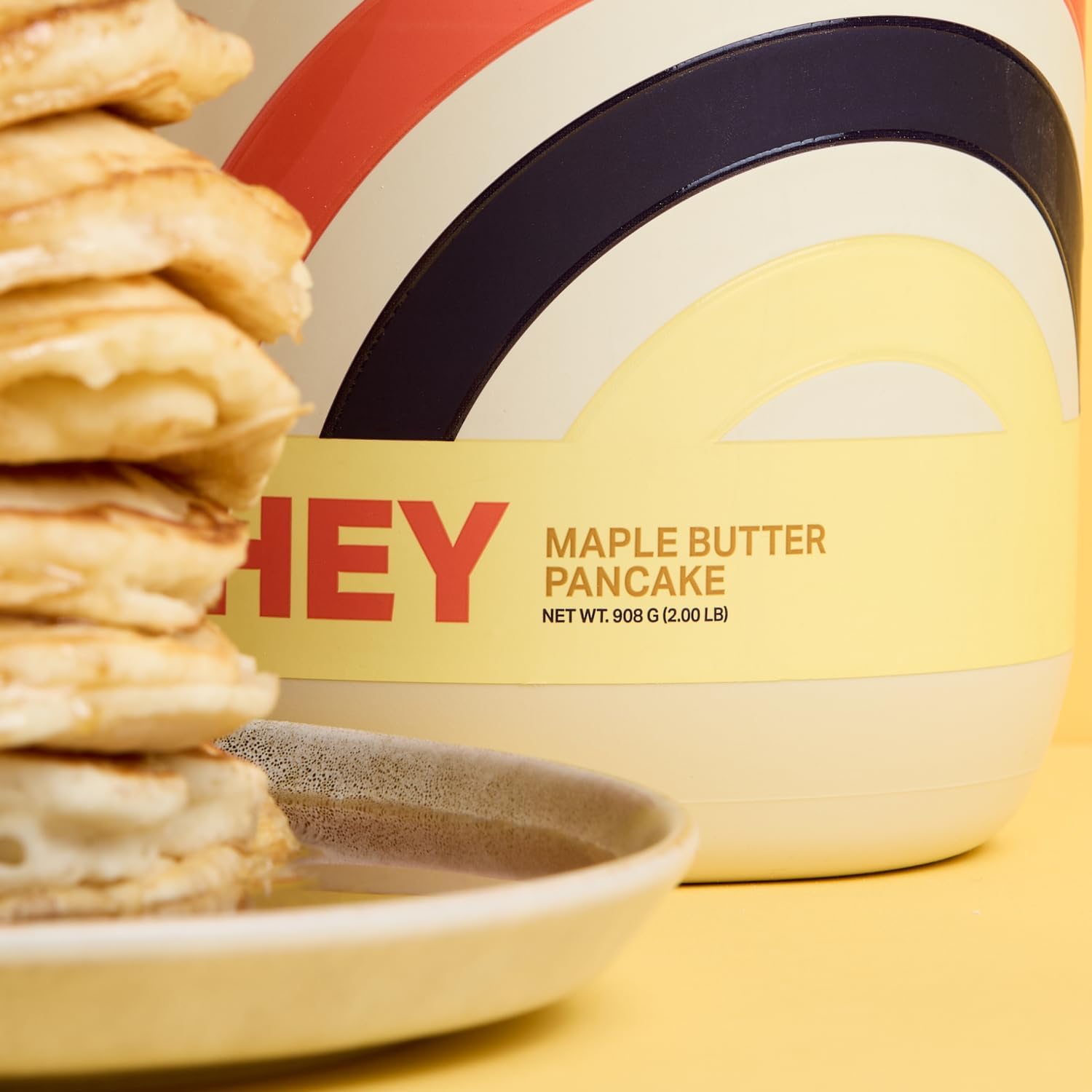 Maple Butter Pancake Whey Protein Powder by Podium Nutrition - 27 Servings, 25g Protein Per Serving, Gluten & Soy Free