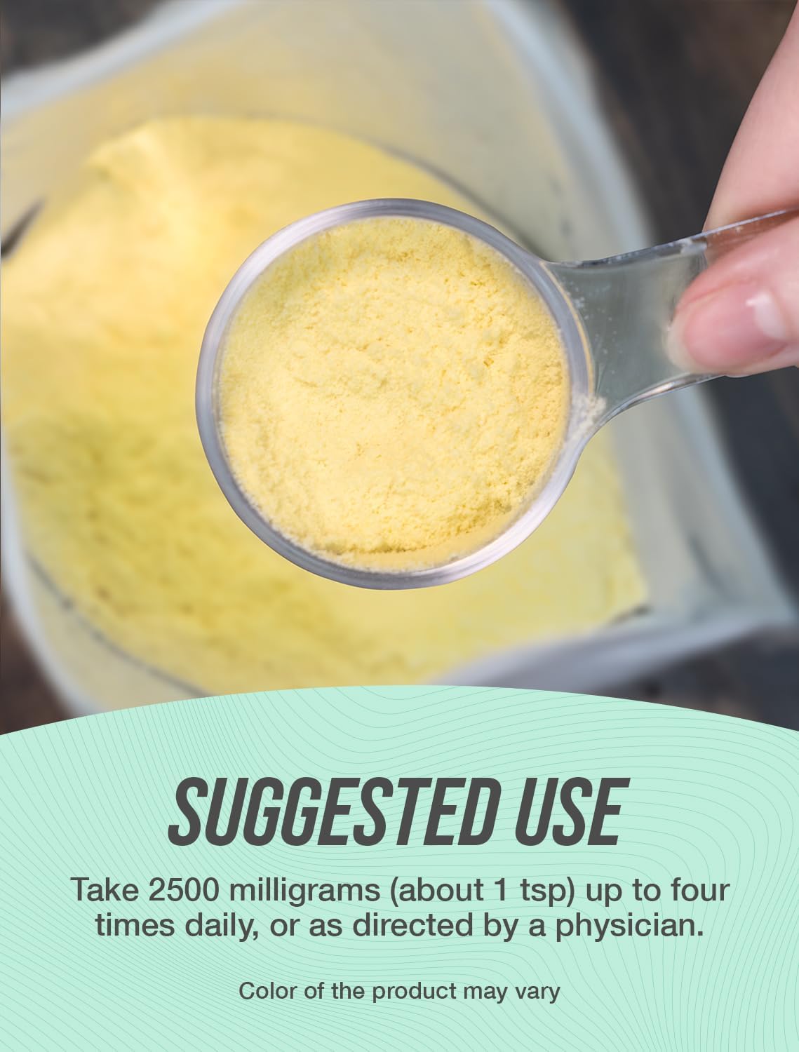 Marine Collagen Peptides Powder - Hydrolyzed Collagen Supplement, Gluten Free, 2500mg per Serving - 100g (3.5 oz) Pack of 1