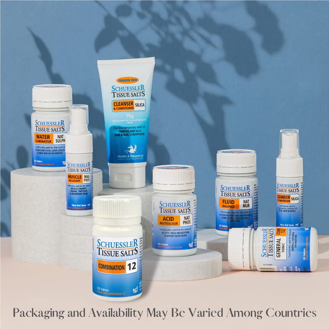 Martin & Pleasance Ferr Phos 6X Tissue Salts - 125 Tablets for Natural Health Support