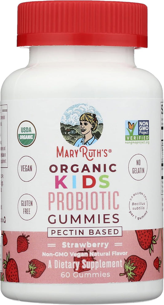 MaryRuth Organics Kids PROBIOTIC Gummy - Natural and Delicious Children's Probiotic Supplement
