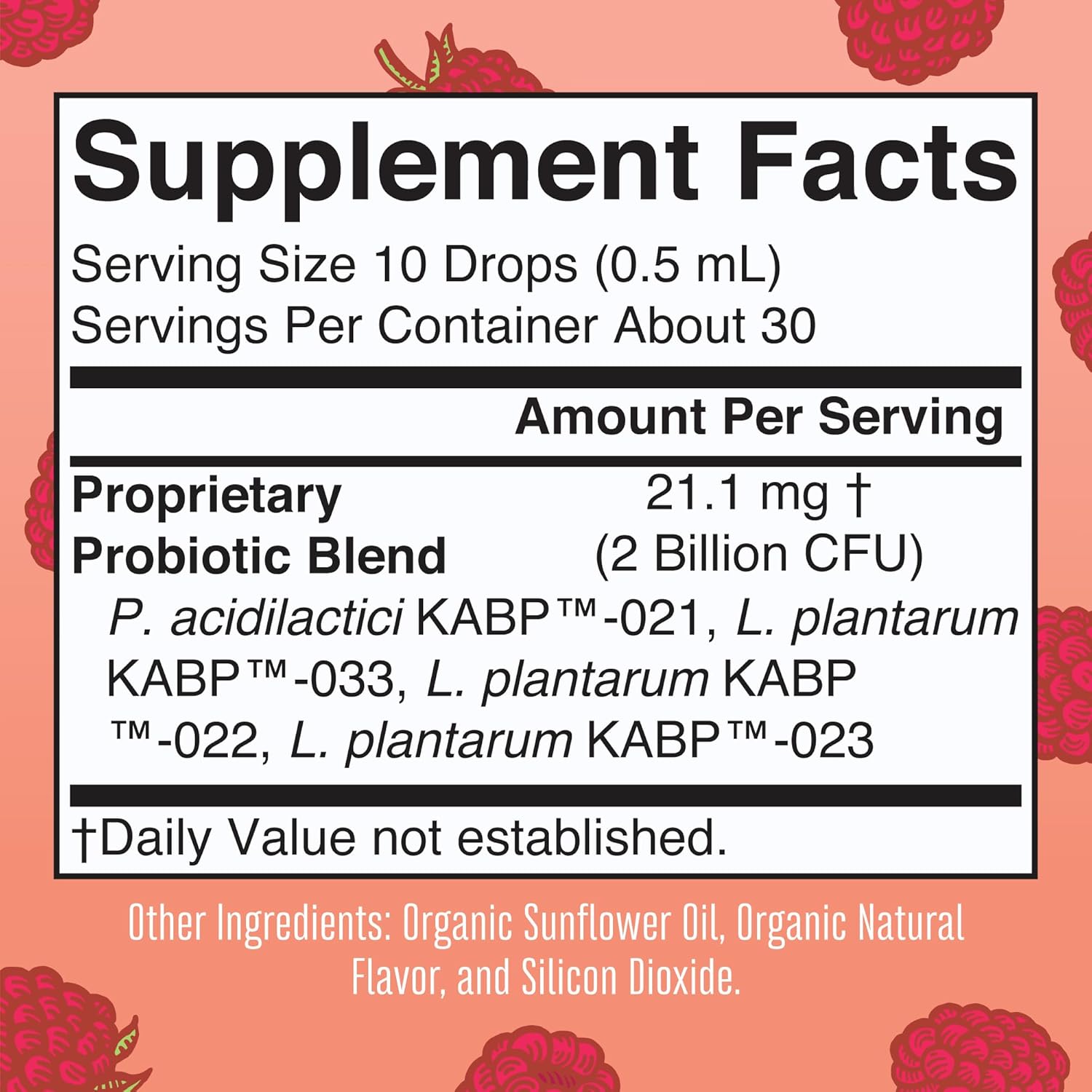 MaryRuth Organics Precision Probiotic & Zinc Drops for Women (Raspberry) | Clean Label Project Verified | Vegan, Non-GMO, Gluten Free | Vitamins for Gut Health & Immune Support