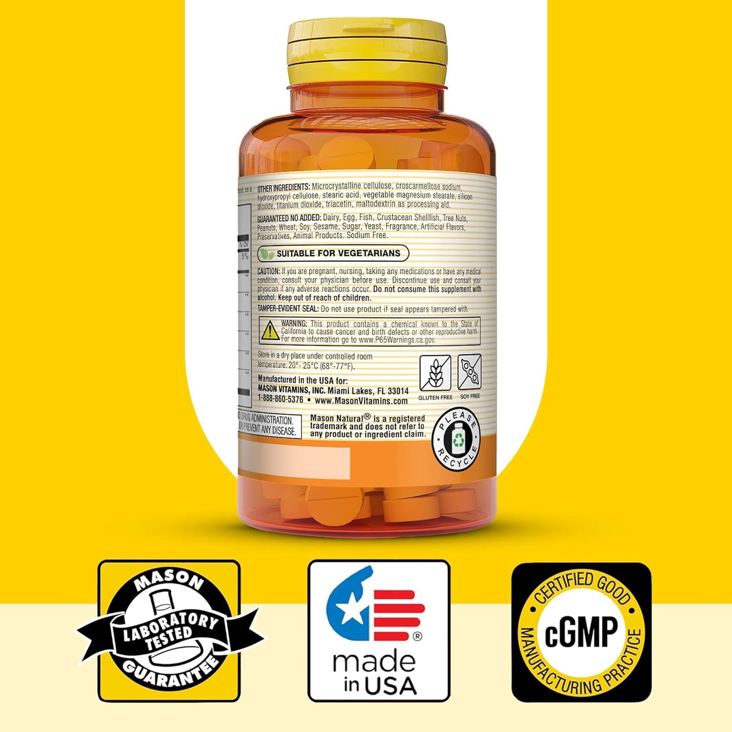 MASON NATURAL Relax & Sleep Herbal Supplement with Valerian Root & Passiflora Extract - 9 Month Supply, 3 Pack