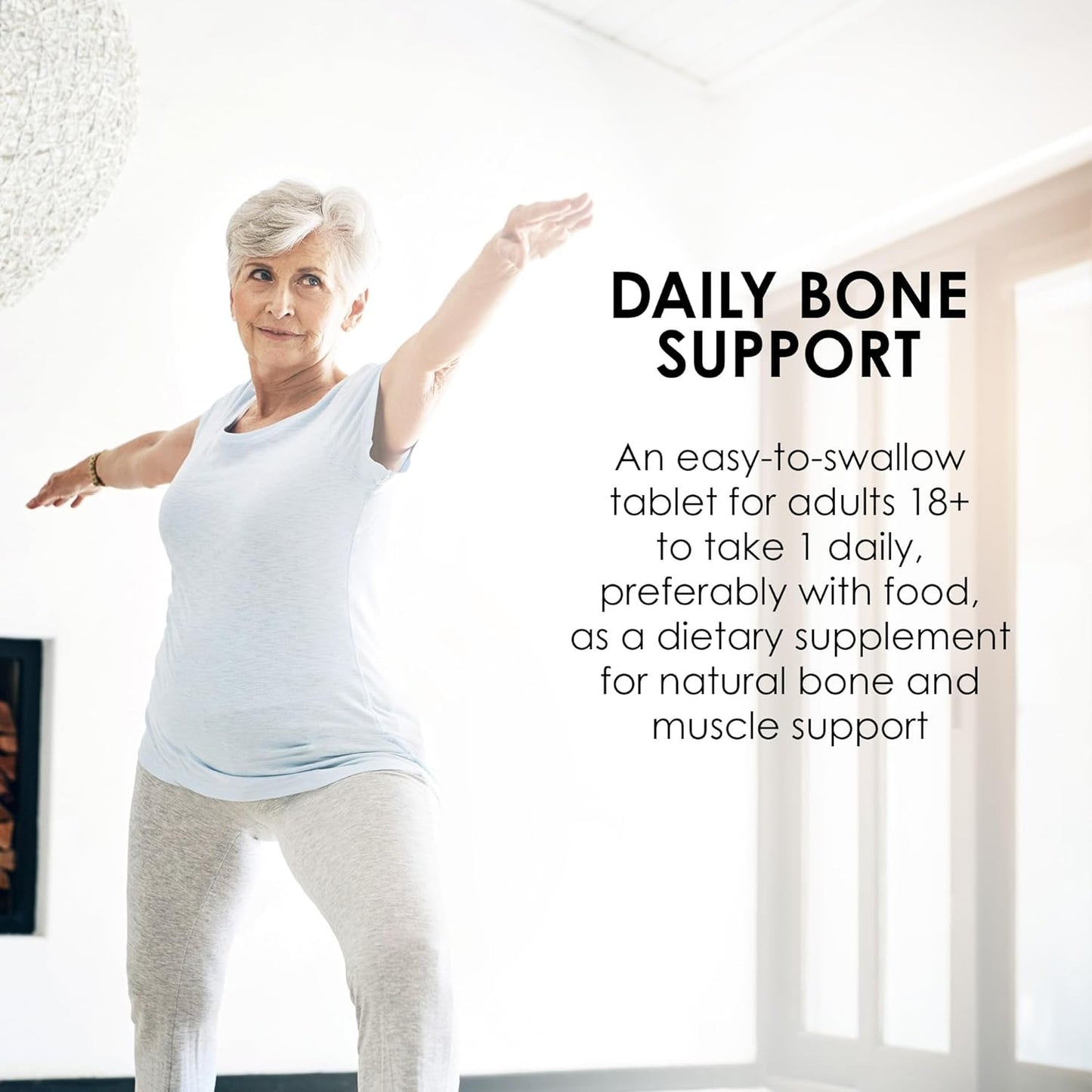 MASON NATURAL Vitamin K2 + D3 with Calcium for Bone and Muscle Support - 300-Day Supply, 100 Tablets x 3 Pack