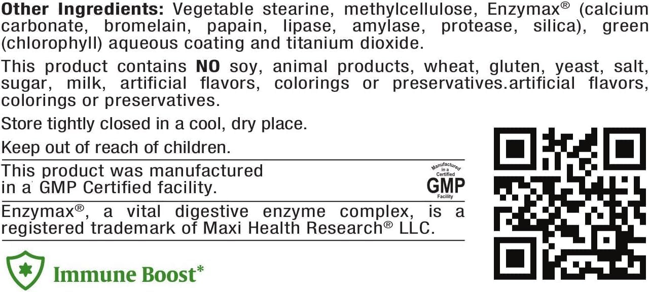Maxi Health Max C Gram Plus - 90 Capsules for Immune Support and Overall Health Boost