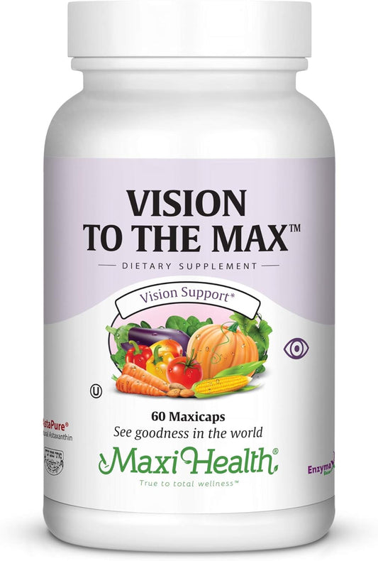 Maxi Health Maxi Vision Complete Support Capsules - 60 Count, Vision Support Formula