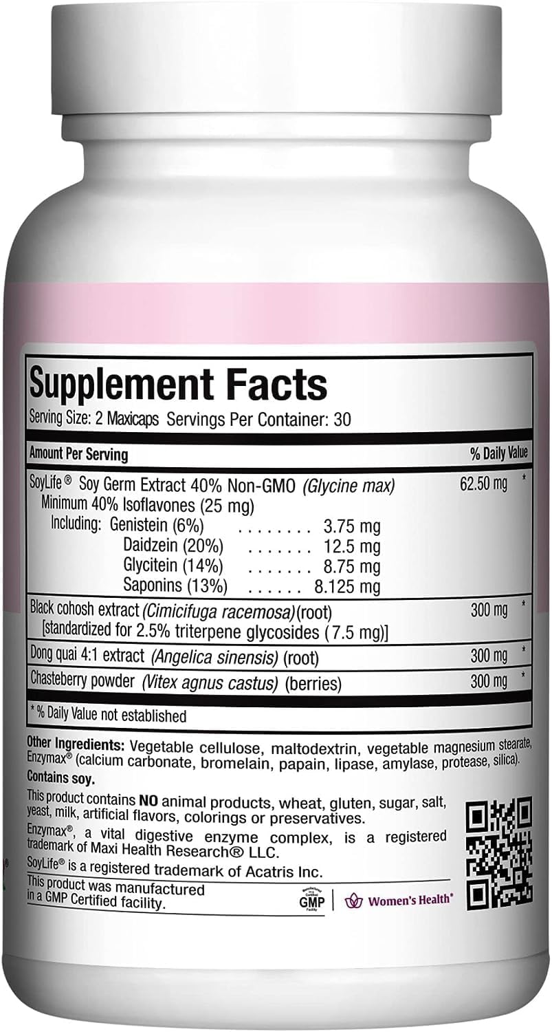 Maxi Health Maxi Womax Women's Formula 60-Count Supplement for Women's Health
