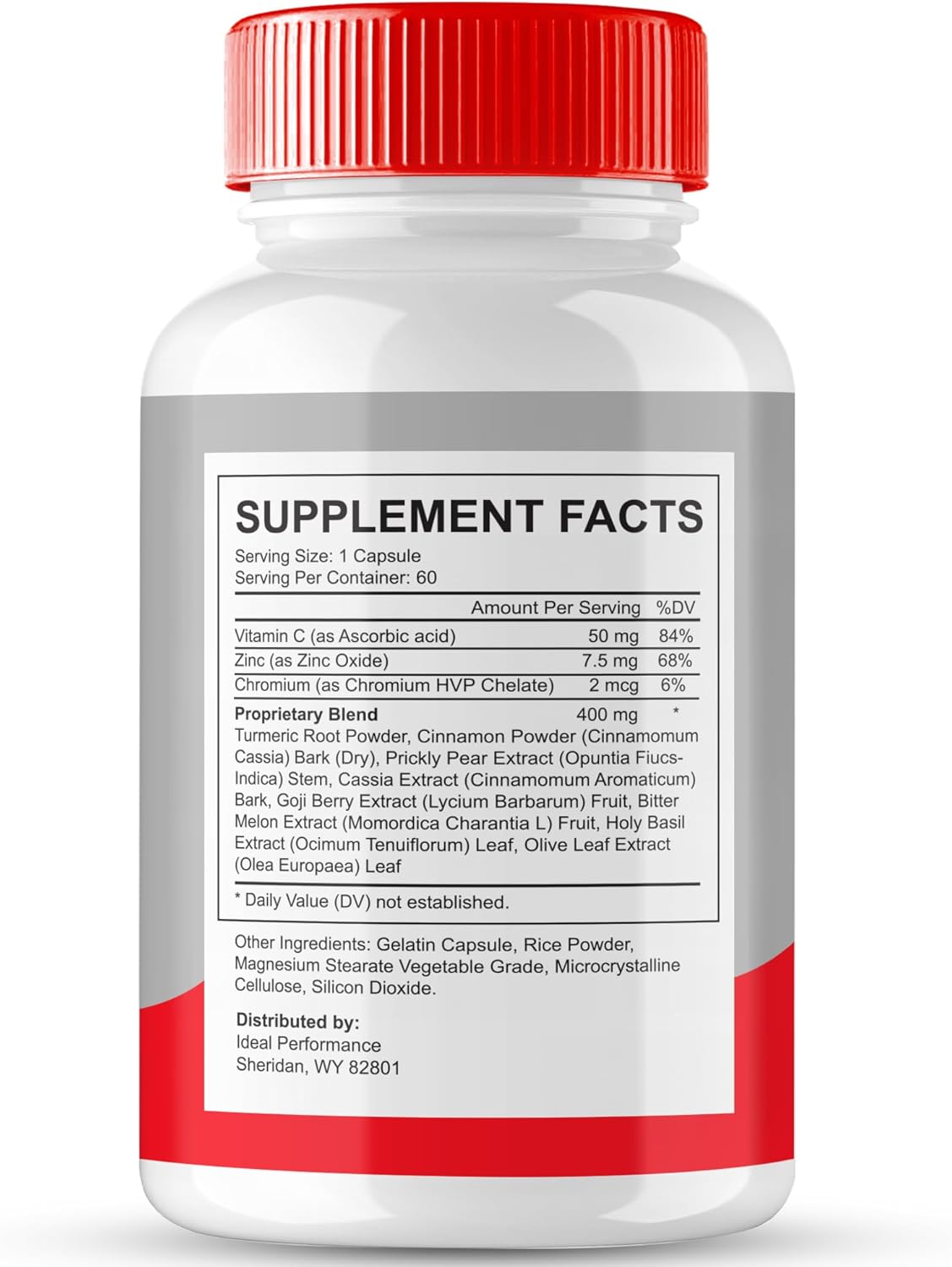 Maximum Strength Sugar Support Capsules - Advanced Formula Supplement for Sugar Health - Natural Pills (5 Pack)