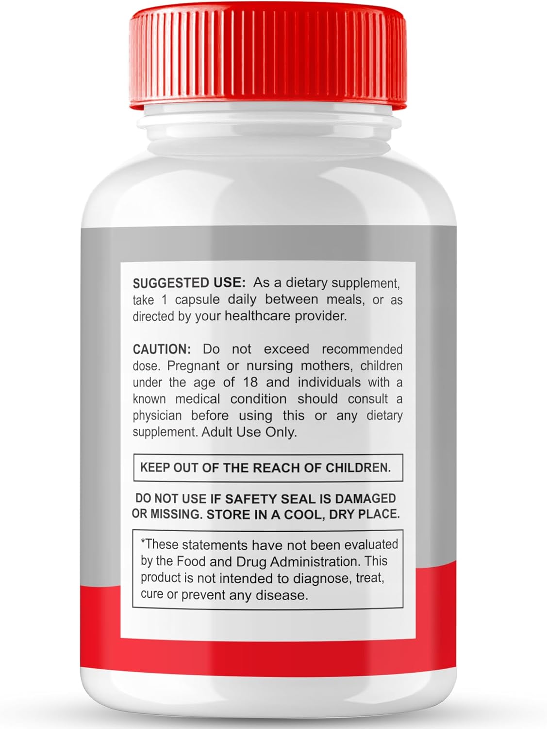 Maximum Strength Sugar Support Capsules - Advanced Formula Supplement for Sugar Health - Natural Pills (5 Pack)