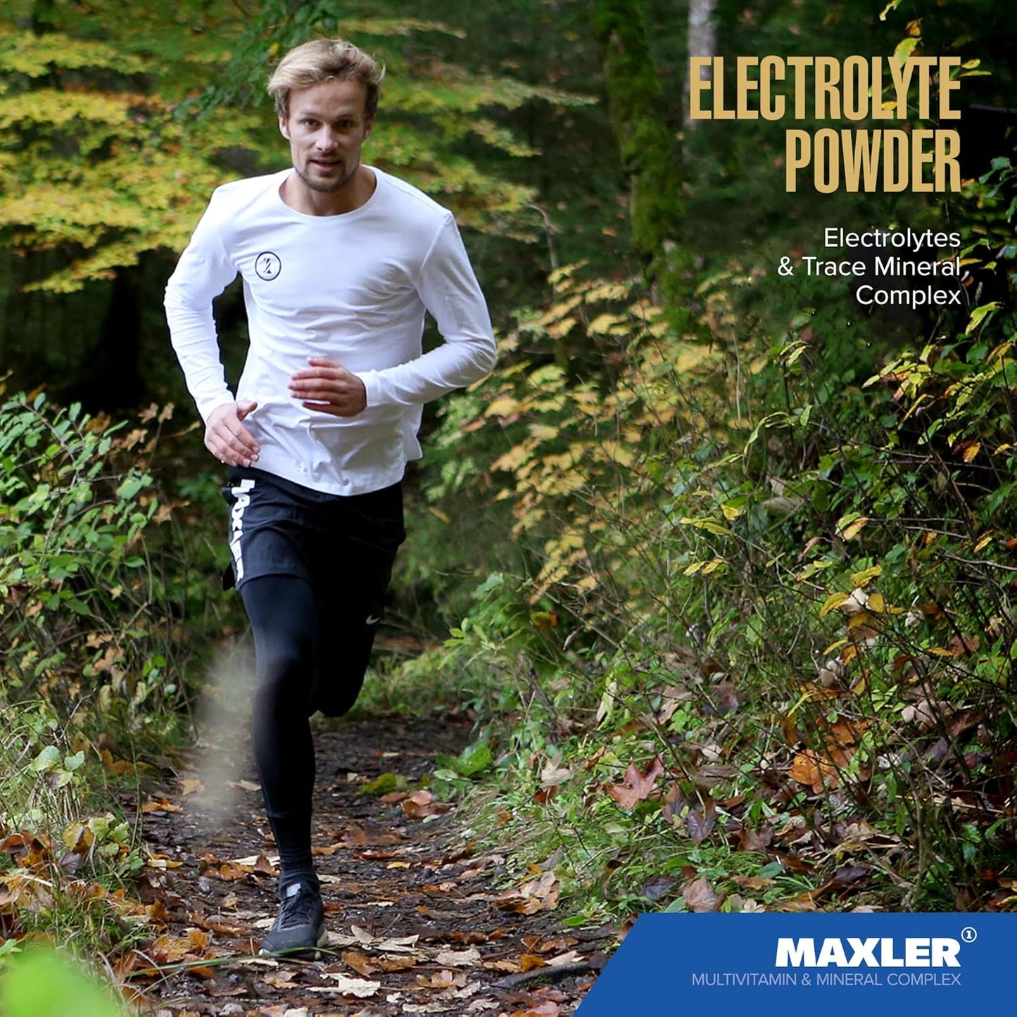 Maxler Electrolyte Powder - Keto Hydration Drink Mix with Trace Minerals - Blueberry Flavor - 15 Servings