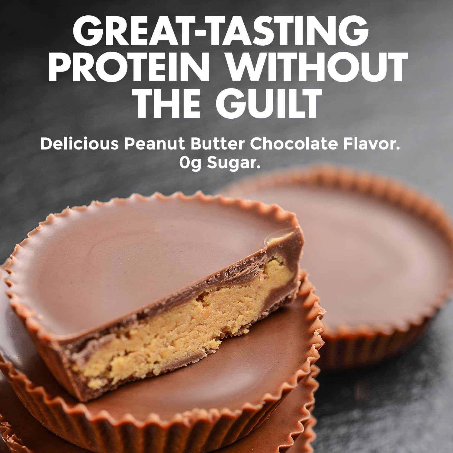 Maxpro Elite Whey Protein Powder | High Protein, Zero Sugar, BCAAs | Cold Filtered Whey Isolate, Micellar Casein | Muscle Growth & Recovery (Peanut Butter Chocolate, 2lb)