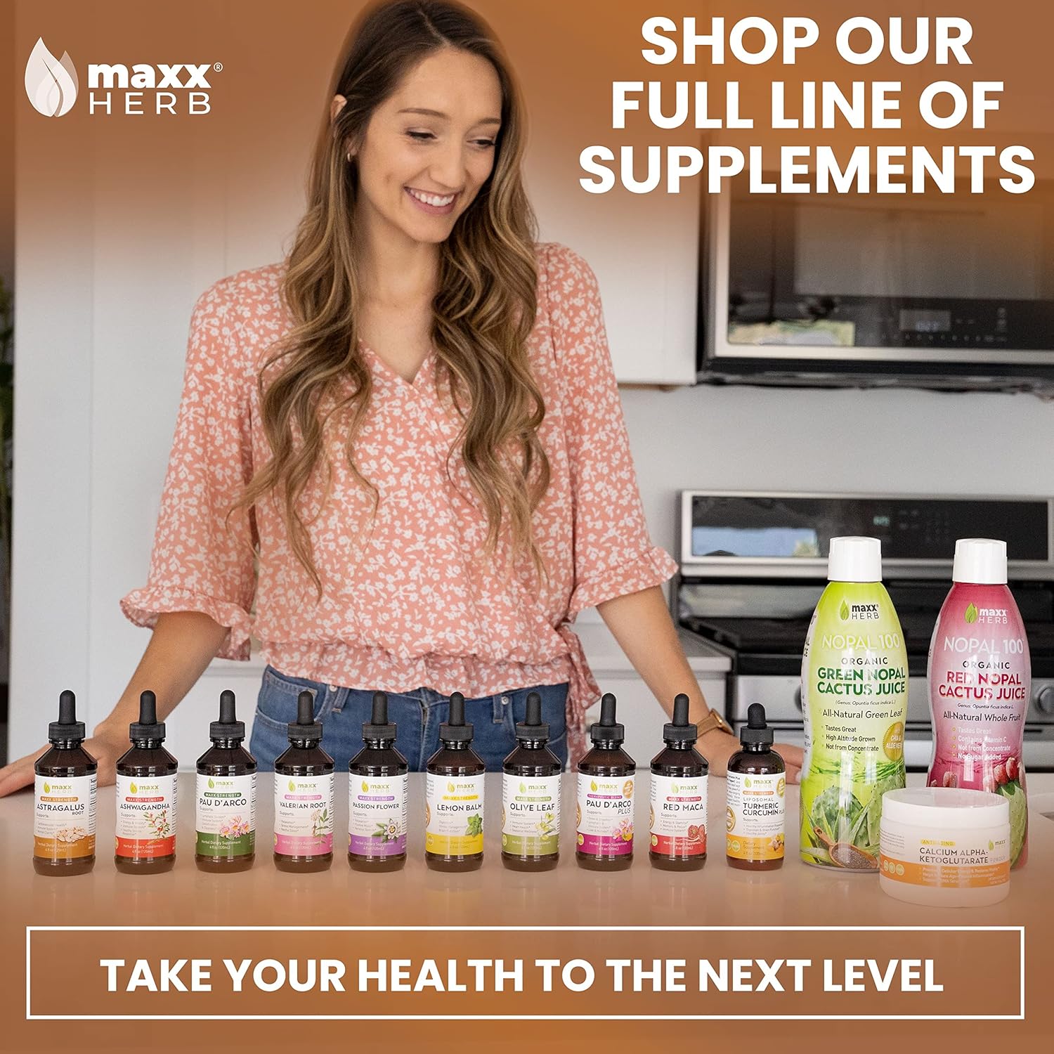 Maxx Herb Astragalus Root Extract Liquid Tincture - Immune Support & Mental Clarity - 4 Bottles, 4 Oz Each