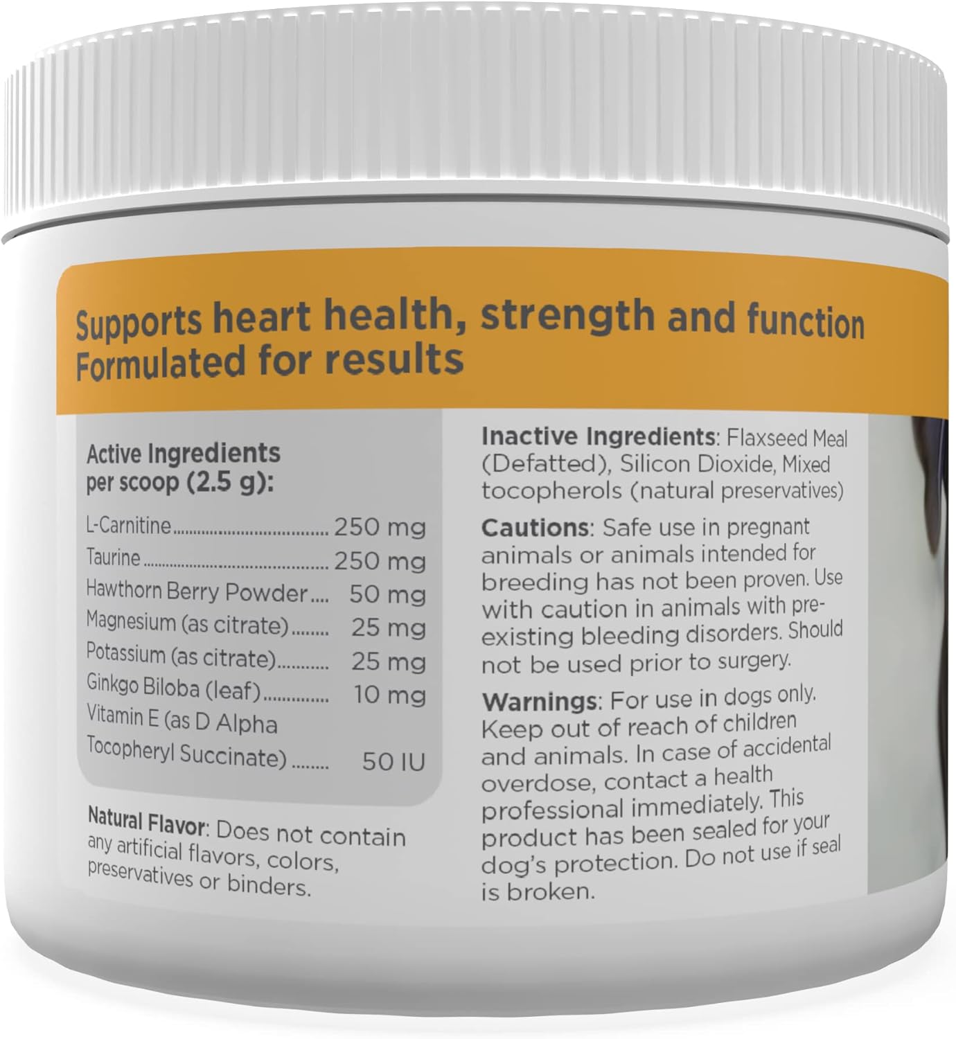 maxxipaws maxxicardio Dog Heart & Cardiovascular Powder Supplement, 5.3oz - Supports Canine Cardiovascular Health