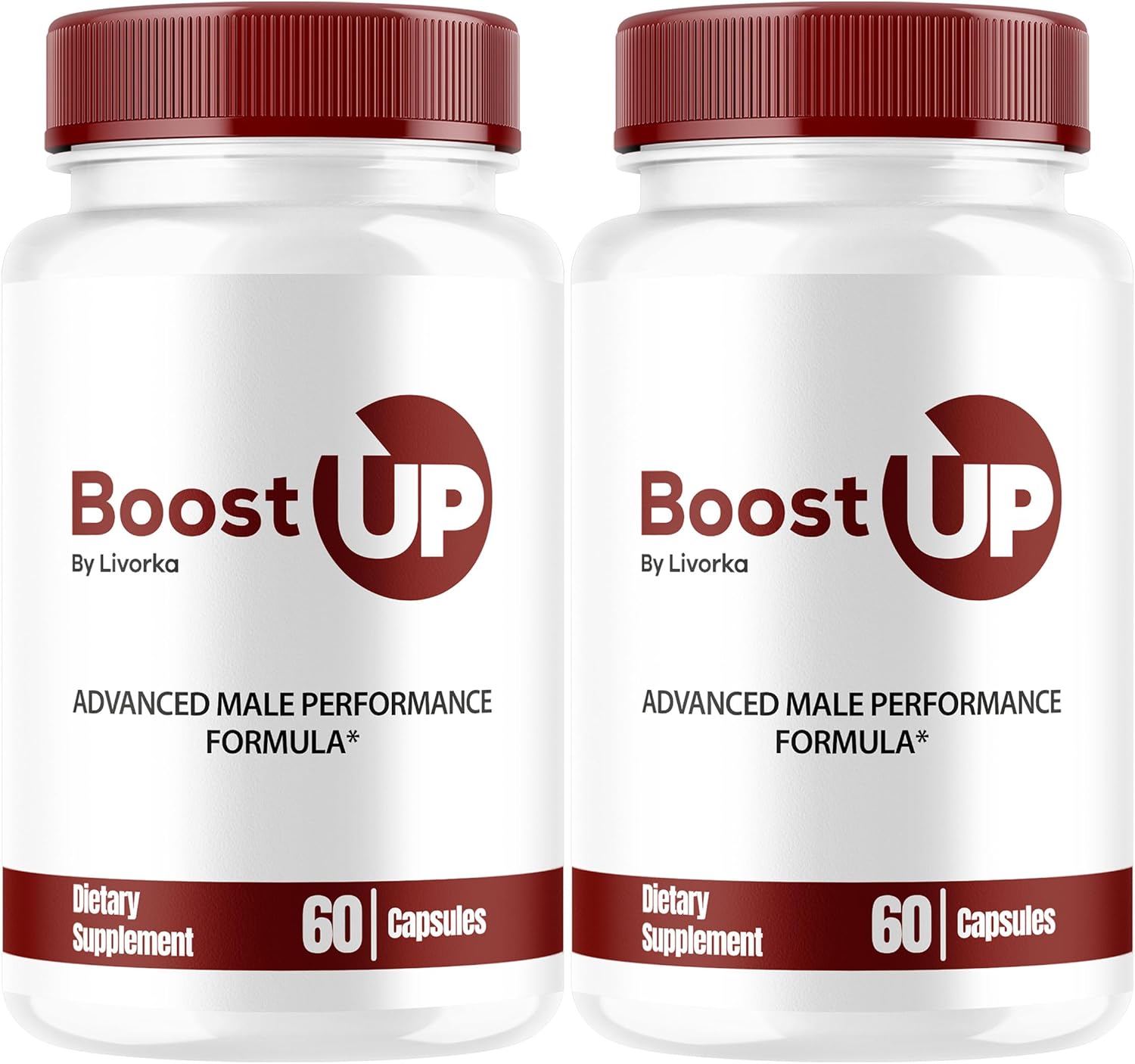 Men's Boost Up Pills (2 Pack) - Advanced Formula Supplement for Energy and Vitality, 120 Capsules