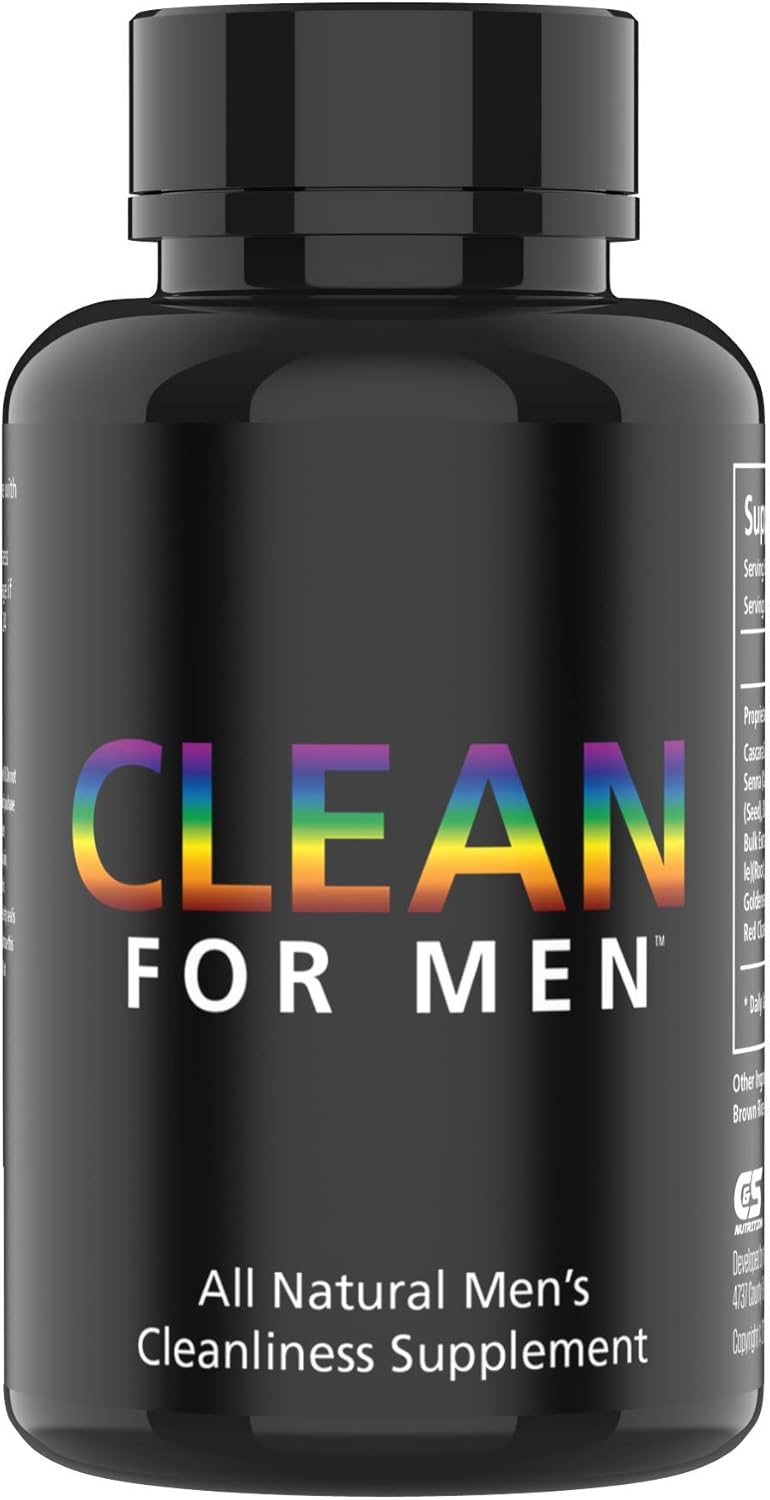 Men's Digestive Health & Immune Support Supplement - Fiber & Outbreak Care, Natural Constipation Relief & Body Cleanse Formula