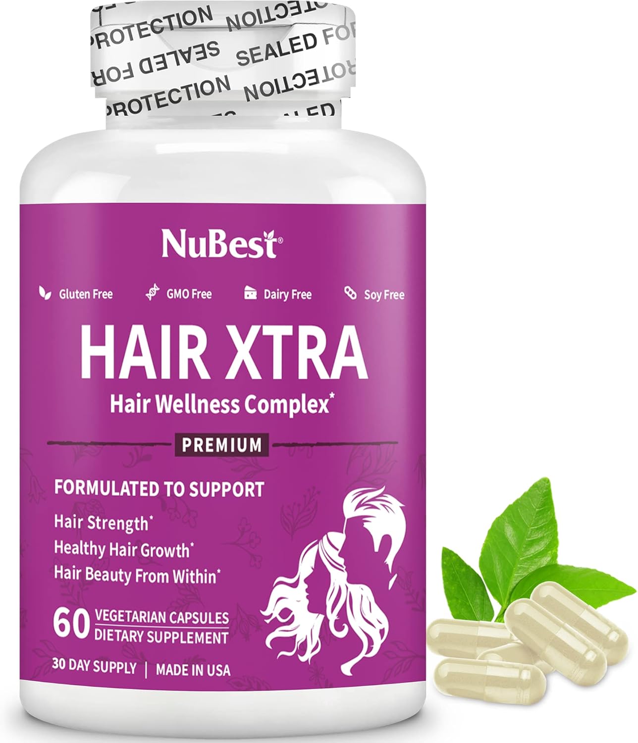 Men's Multi 18+ & Hair Xtra Bundle - Energy, Immunity, Muscle Strength, Health, Hair Growth - Biotin, Zinc, MSM, B Vitamins