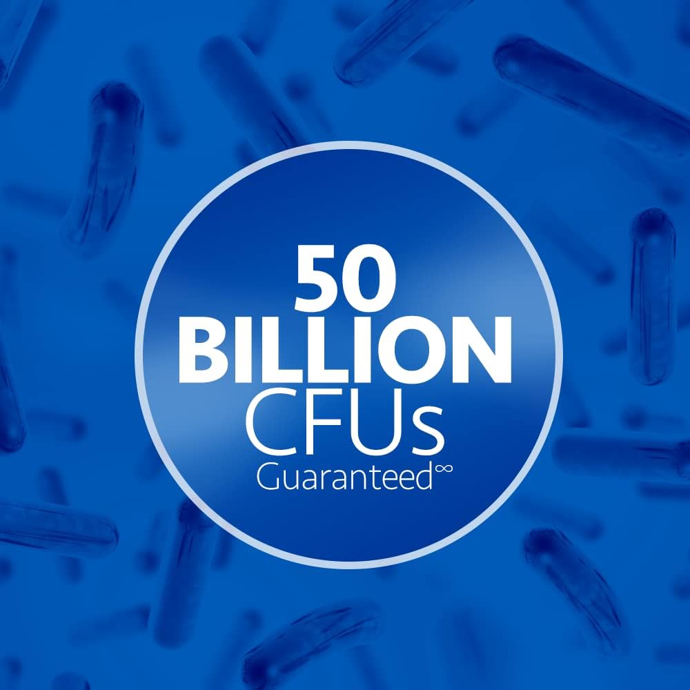 Men's Probiotic Supplement 50 Billion CFUs with Vitamins C, D, B6, B12, Digestive & Immune Support, Healthy Metabolism & Muscle Function, Non-GMO - 30 Count