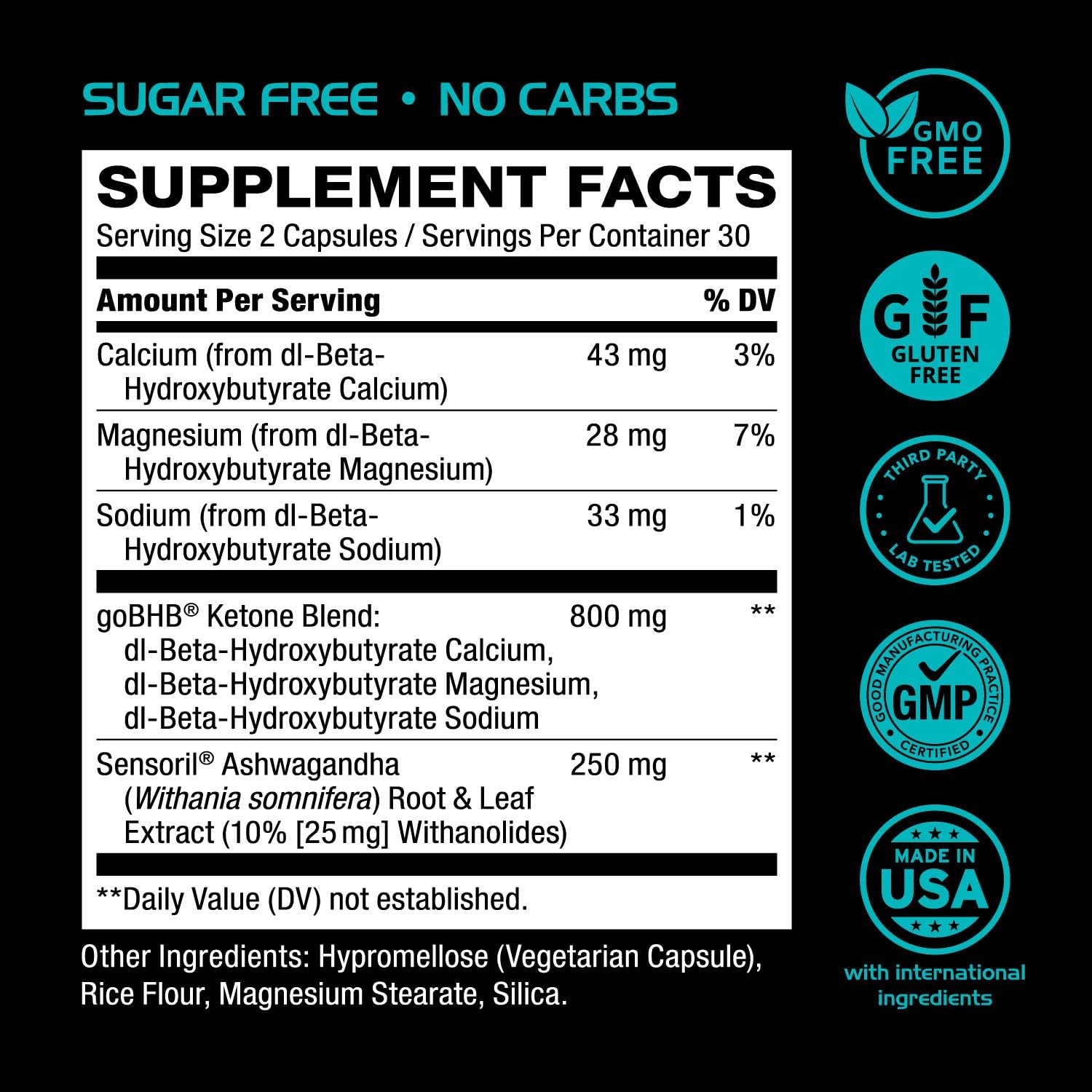 Men's Stress Management Supplement with Sensoril Ashwagandha - Relaxing Cortisol Reducer for Balanced Energy & Focus - Clinically Validated Mood Support & Calming Formula (30 Day Supply) - BoostGo Australia
