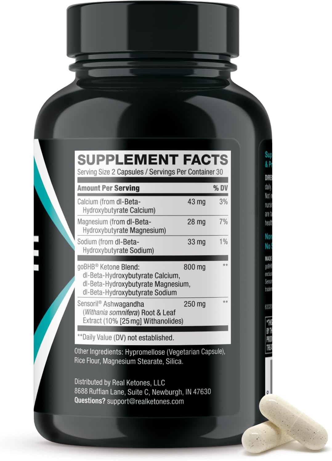 Men's Stress Management Supplement with Sensoril Ashwagandha - Relaxing Cortisol Reducer for Balanced Energy & Focus - Clinically Validated Mood Support & Calming Formula (30 Day Supply) - BoostGo Australia