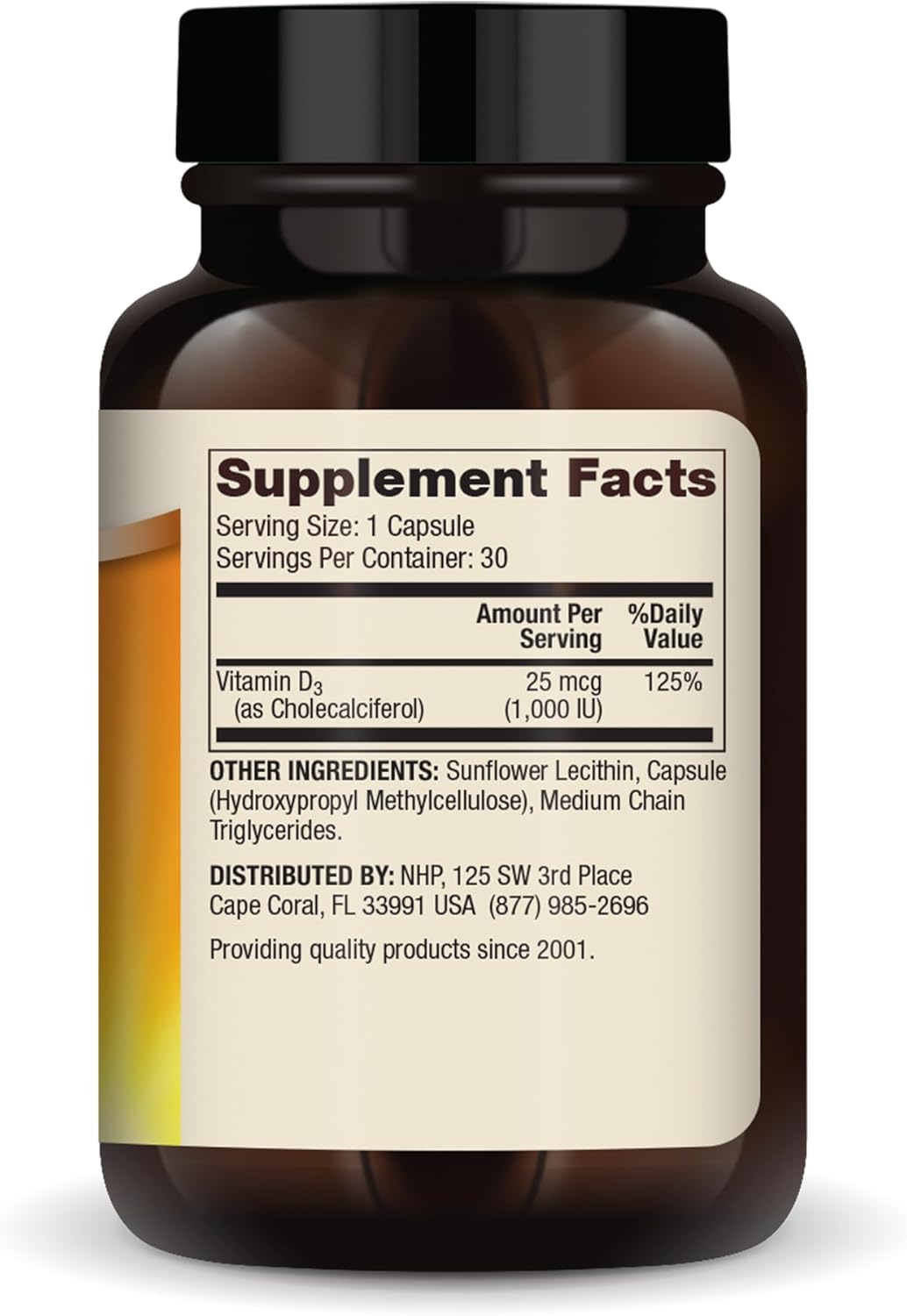 Mercola Liposomal Vitamin D3 Capsules - 30 Servings, 1,000 IU Per Capsule - Immune Support Dietary Supplement