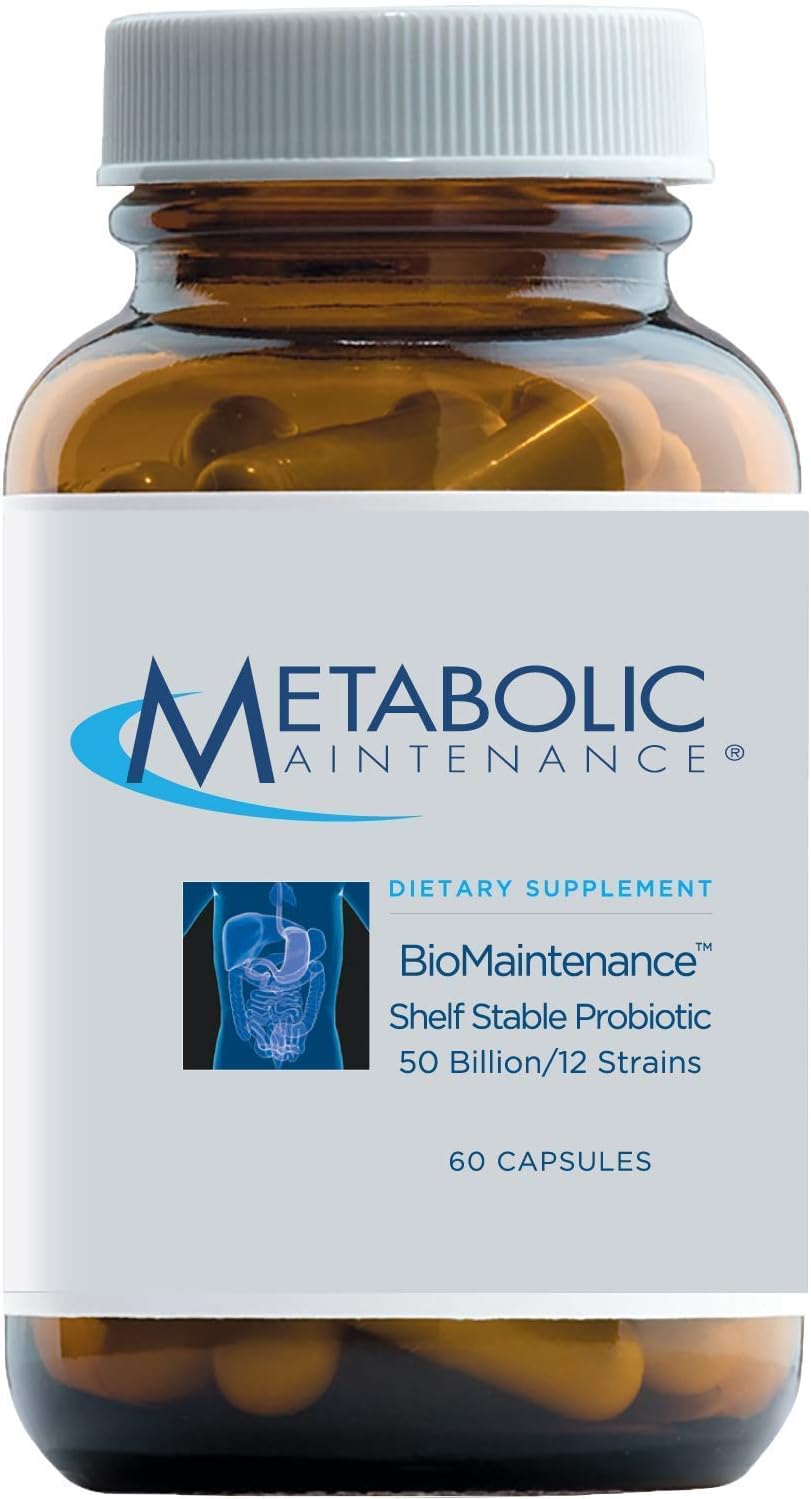 Metabolic Maintenance L-Methylfolate 5mg & BioMaintenance Probiotic Set - Mood & Immune Support (90 + 60 Capsules)