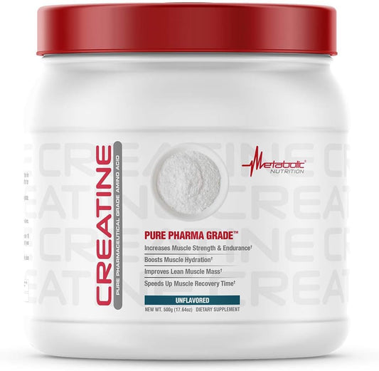 Metabolic Nutrition Creatine Supplement (500) - Boost Energy and Muscle Strength