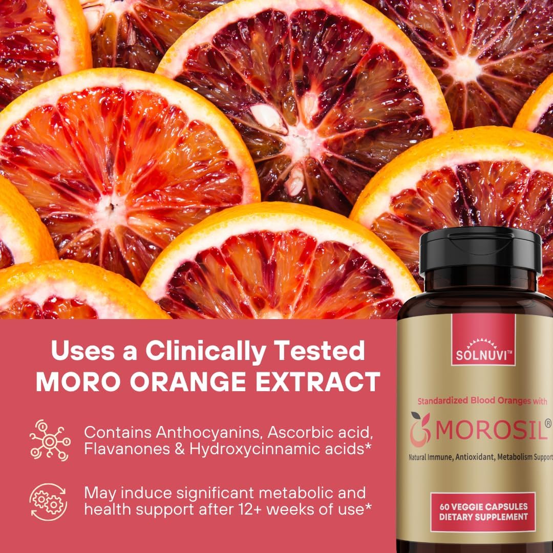 Metabolism Boosting Bundle with Morosil, Berberine, Resveratrol, Quercetin, Alpha Lipoic Acid - Antioxidant and Wellness Support - Non-GMO, Gluten-Free, Vegan Supplement