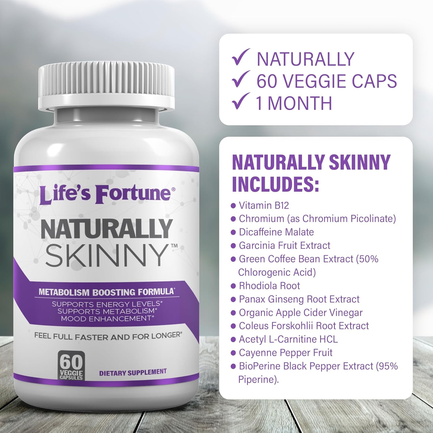 Metabolism-Boosting Vitamin B12 Supplement for Increased Energy and Digestion Support, 60 Veggie Capsules