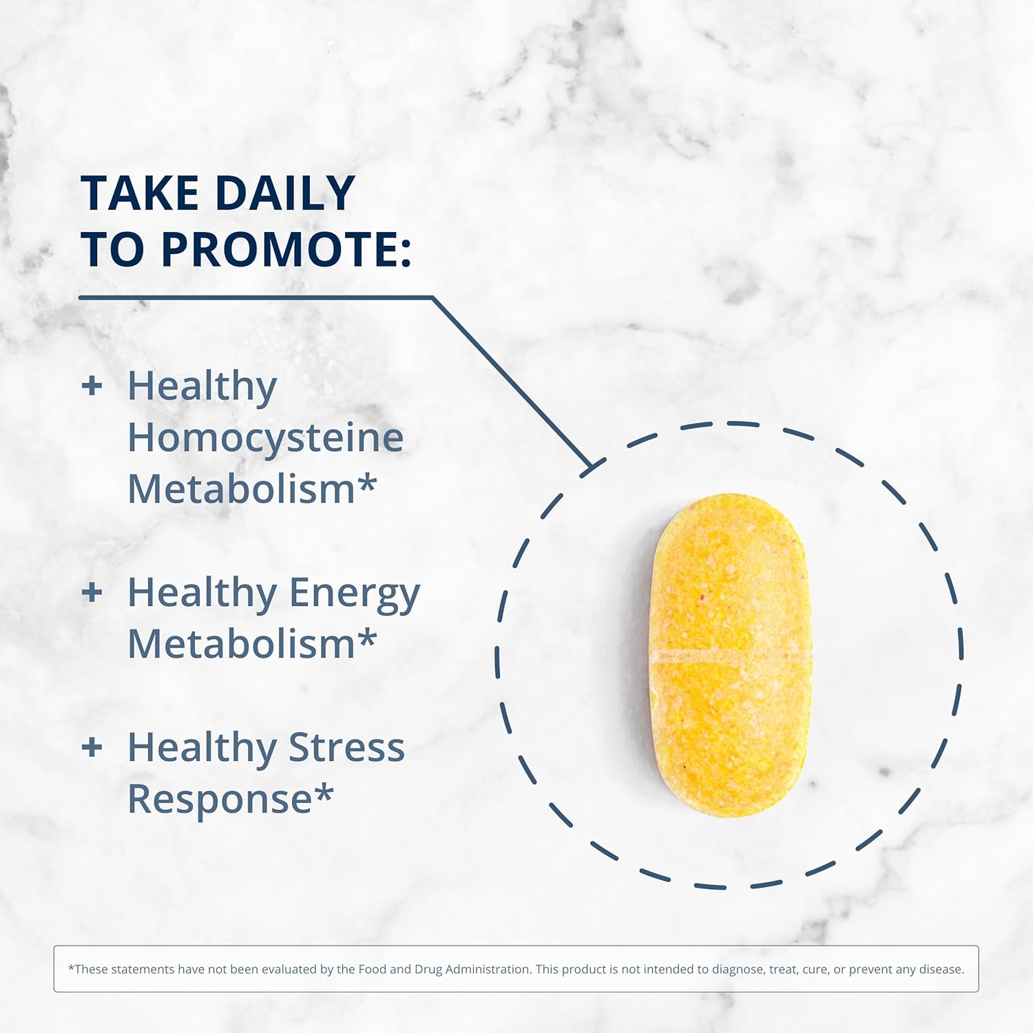 Metagenics B Vitamin Complex: Energy & Stress Support - Vitamin B6 & B12 - Vegetarian & Gluten-Free - 180 Count