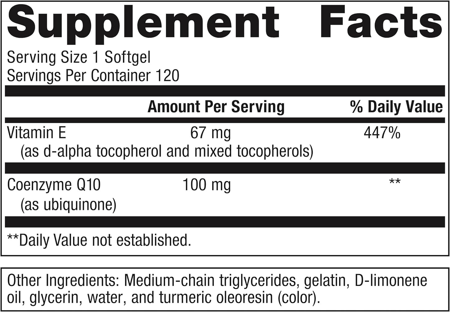 Metagenics CoQ10 ST-100 mg Softgels - Antioxidant Ubiquinone Supplement for Energy & Heart Health - Non-GMO, Gluten-Free - 120 Count