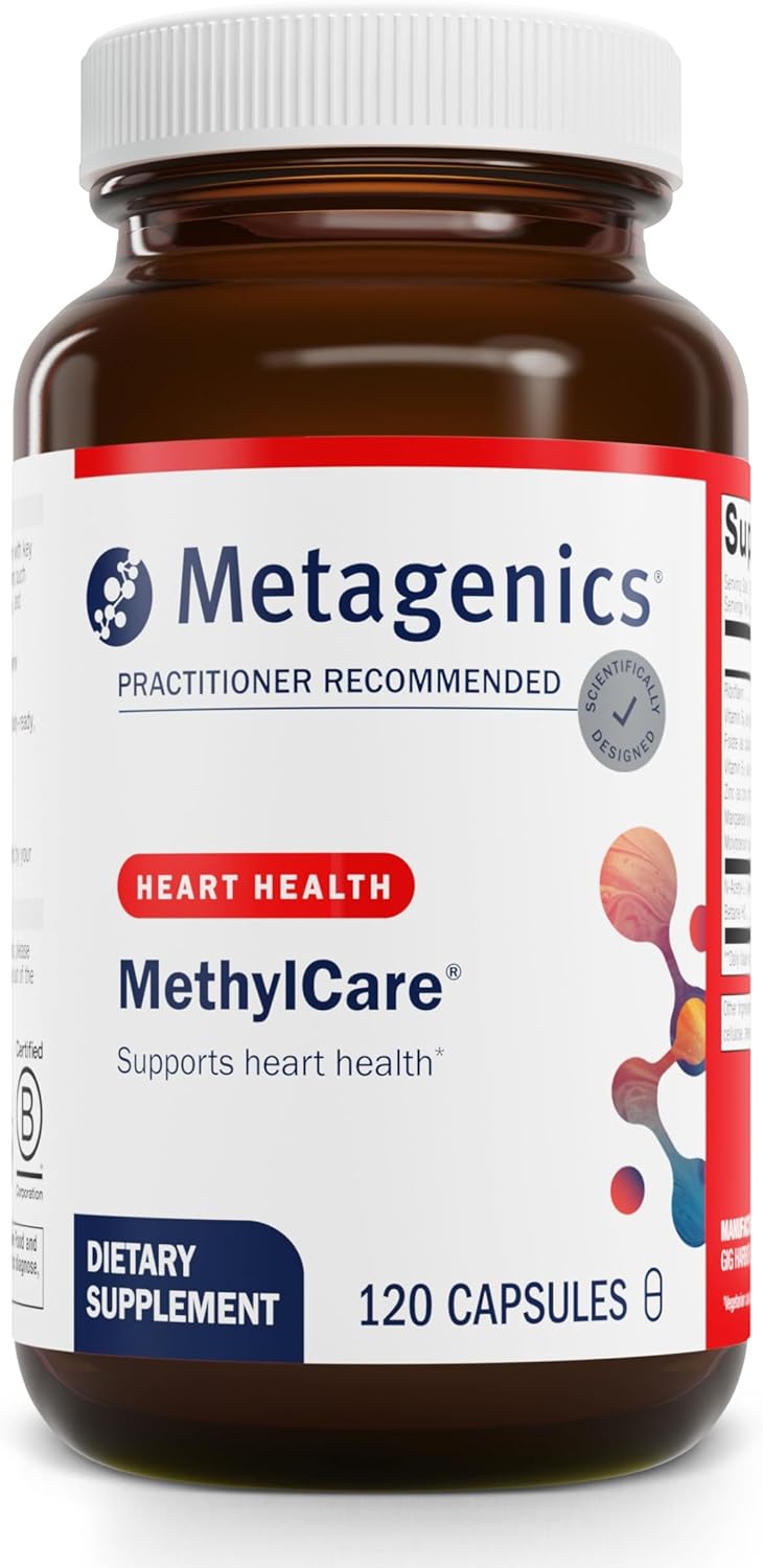 Metagenics D3 10,000 + K & MethylCare Bundle - 60 Softgels for Immune & Bone Health + 120 Capsules for Homocysteine Metabolism & Heart Health*