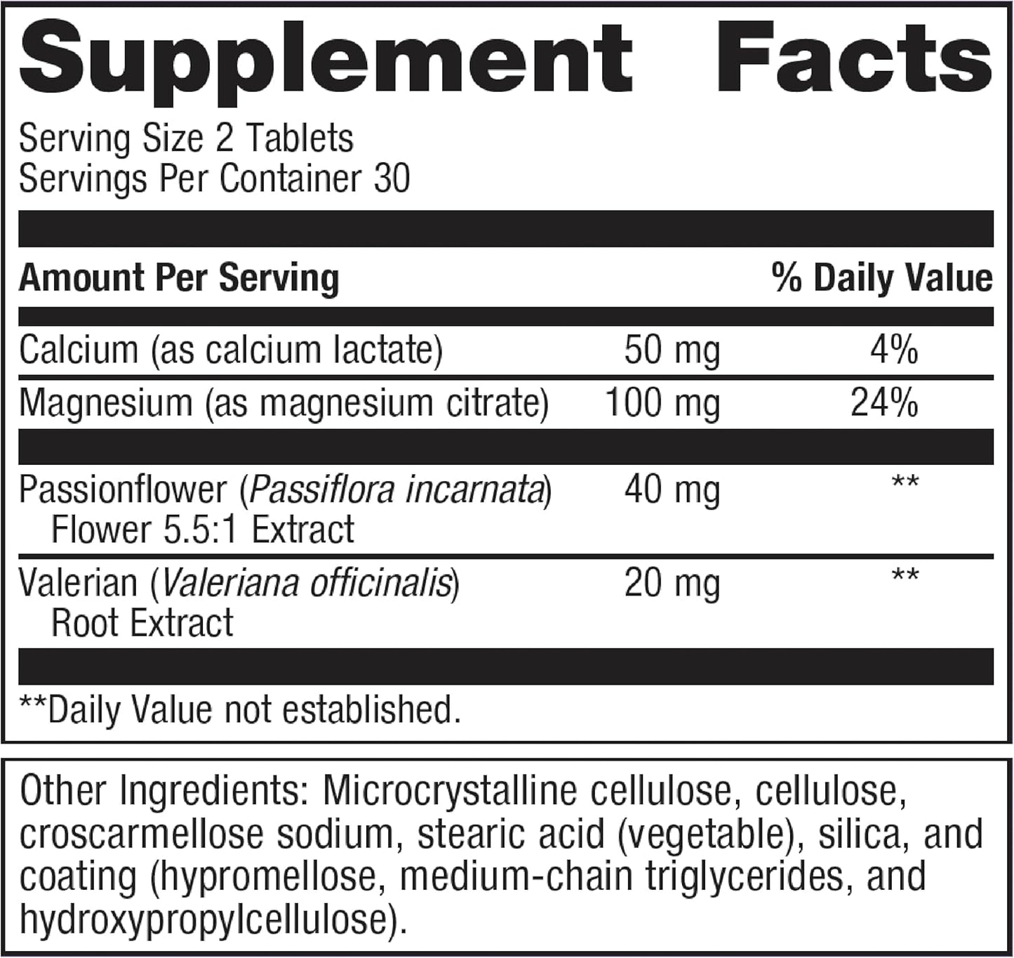Metagenics MyoCalm - Muscle Support Supplement with Calcium, Magnesium, Passionflower, and Valerian Root - 60 Tablets
