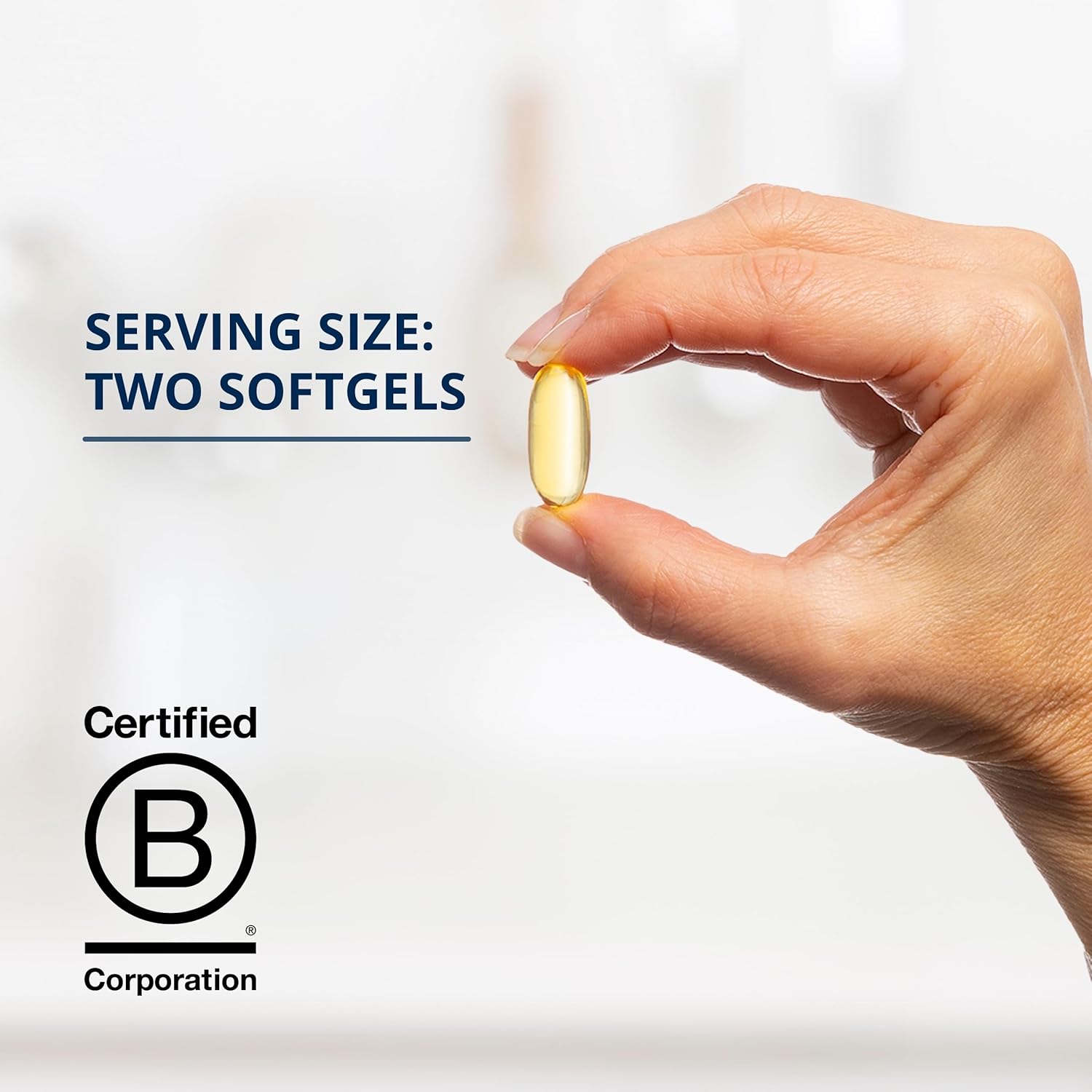 Metagenics OmegaGenics EPA-DHA 500 Fish Oil Capsules - Cardiovascular Health Support - Non-GMO & Gluten-Free - 120 Count