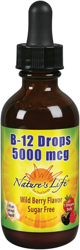Methlycobalamin B-12 Drops 4 oz - Natural Life Supplement