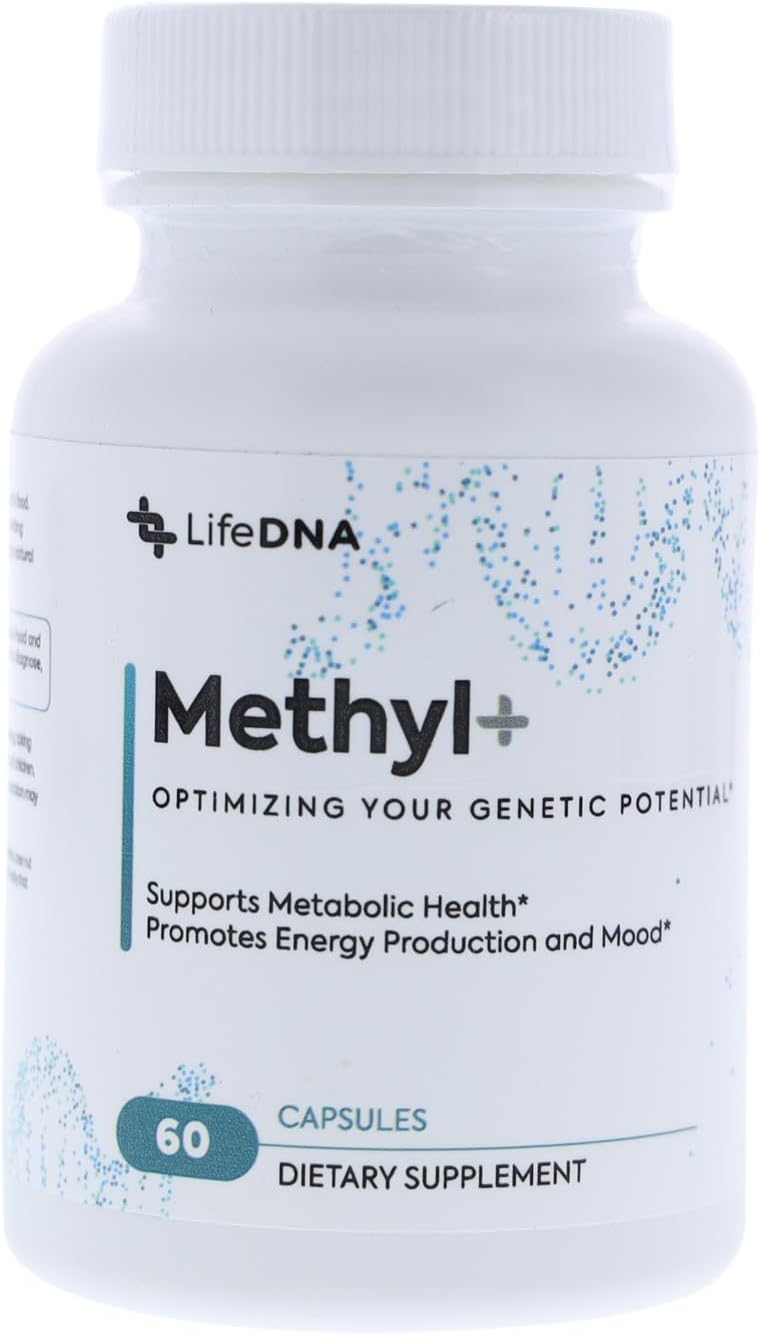 Methyl+ Multivitamin Complex with Methylfolate & TMG for Homocysteine & Brain Support