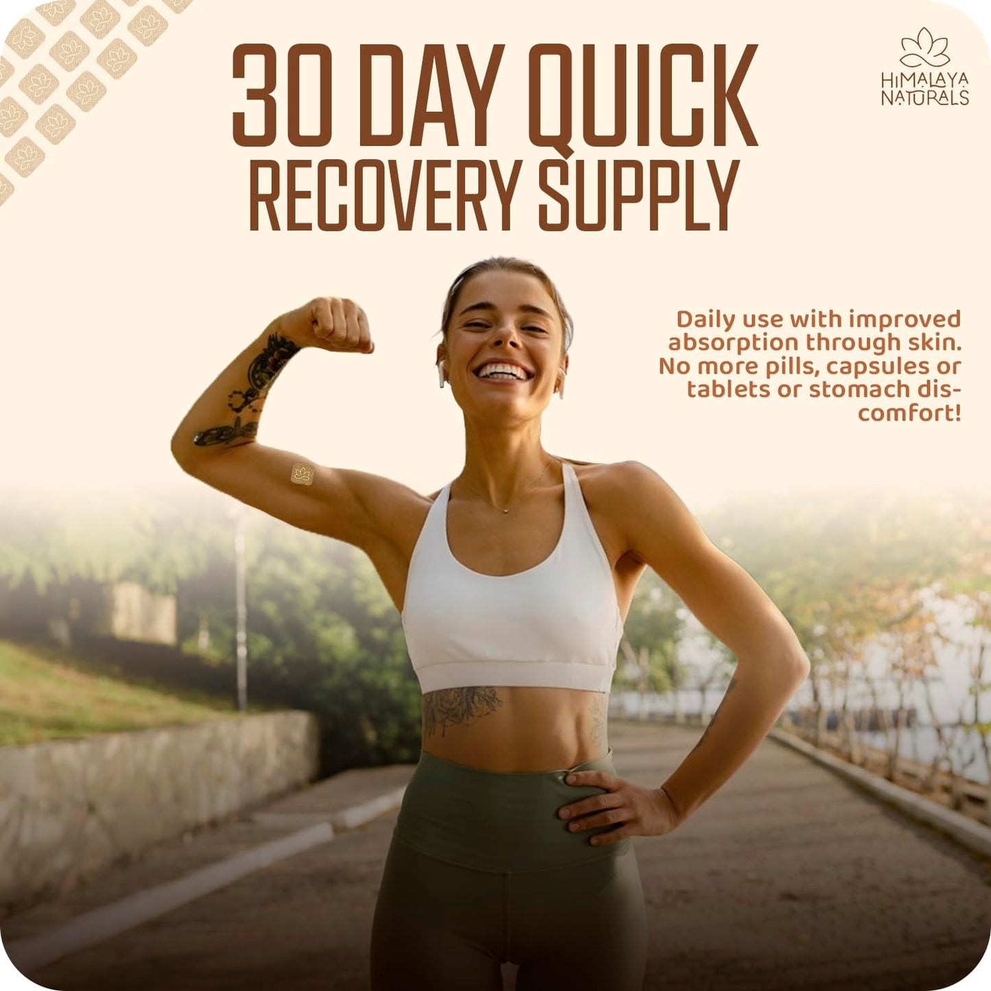 Methylcobalamin B12 Energy Patches | 30 Day Supply for Stamina & Recovery