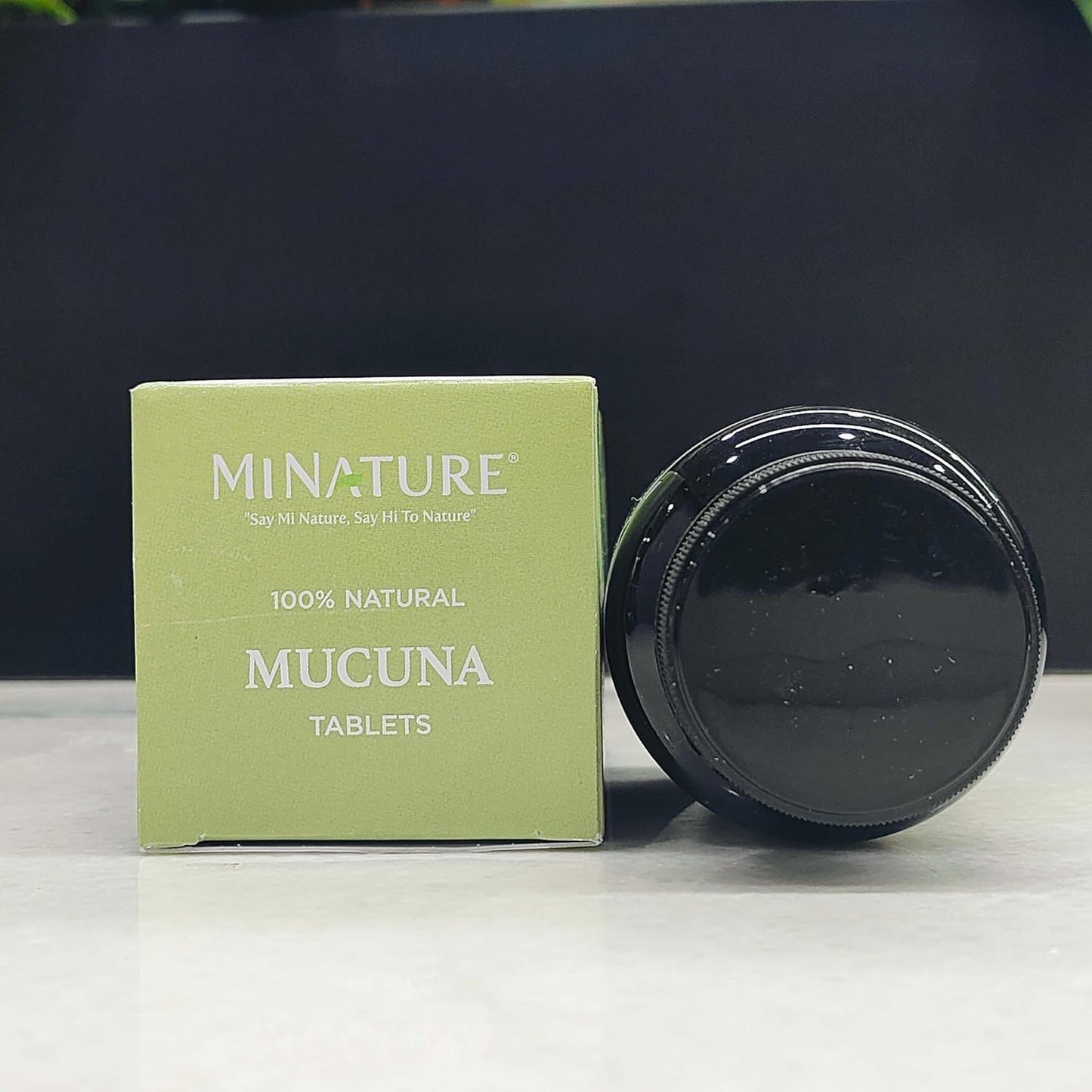 mi Nature Mini Mucuna Tablets | 100% Pure & Natural Herb | Chemical & Preservative-Free | Plant-Based Gluten-Free | 90 Tablets, 1000mg | 45 Days Supply