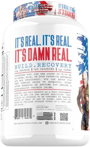 Micro-Filtered Whey Isolate Powder for Muscle Development & Recovery - Cookies and Cream Flavor - 28 Servings