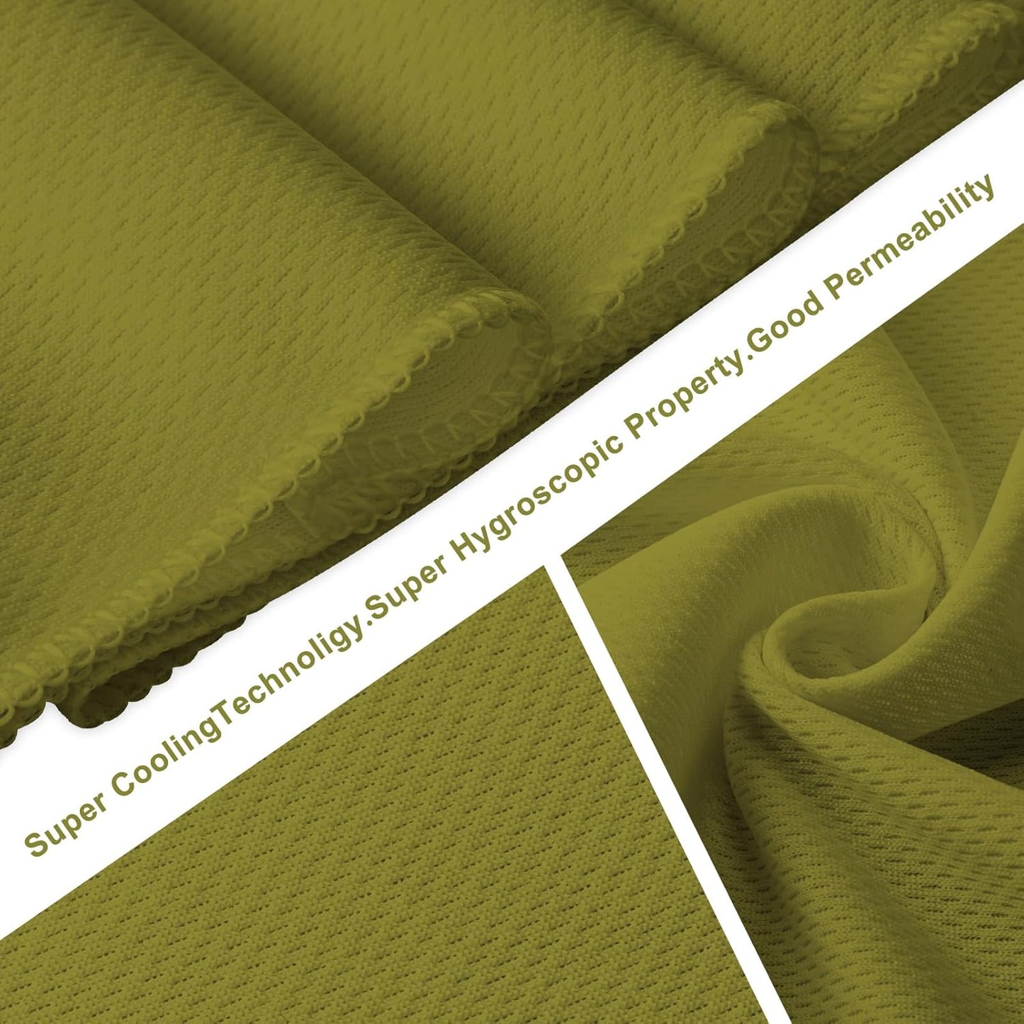 Microfiber Cooling Towel Bulk for Gym Travel Yoga Camping Running - Breathable Cold Towel for Neck and Face - Outdoor Sport Chilly Towel