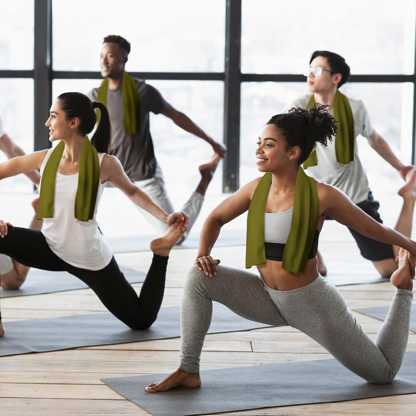 Microfiber Cooling Towel Bulk for Gym Travel Yoga Camping Running - Breathable Cold Towel for Neck and Face - Outdoor Sport Chilly Towel