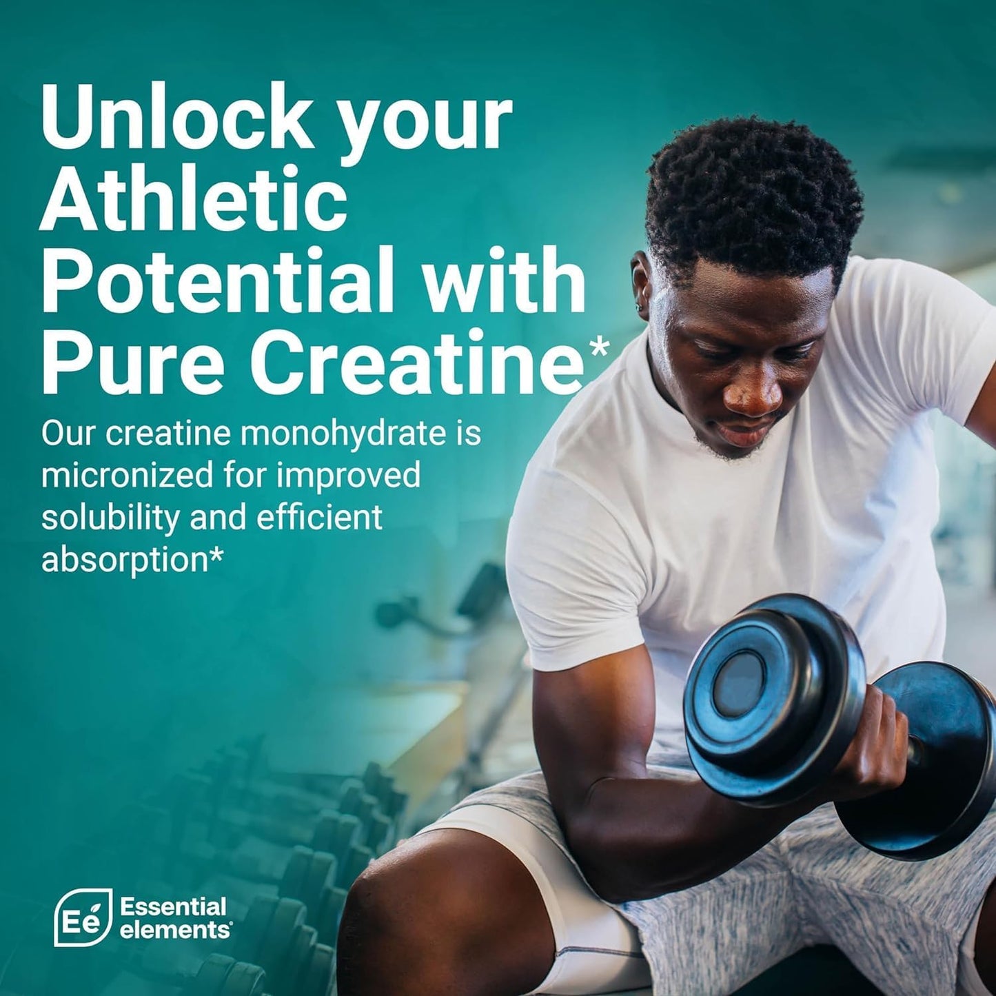 Micronized Creatine Monohydrate Powder for Women and Men - Unflavored Pure Creatine Supplement - 240 Servings (2 Pack)